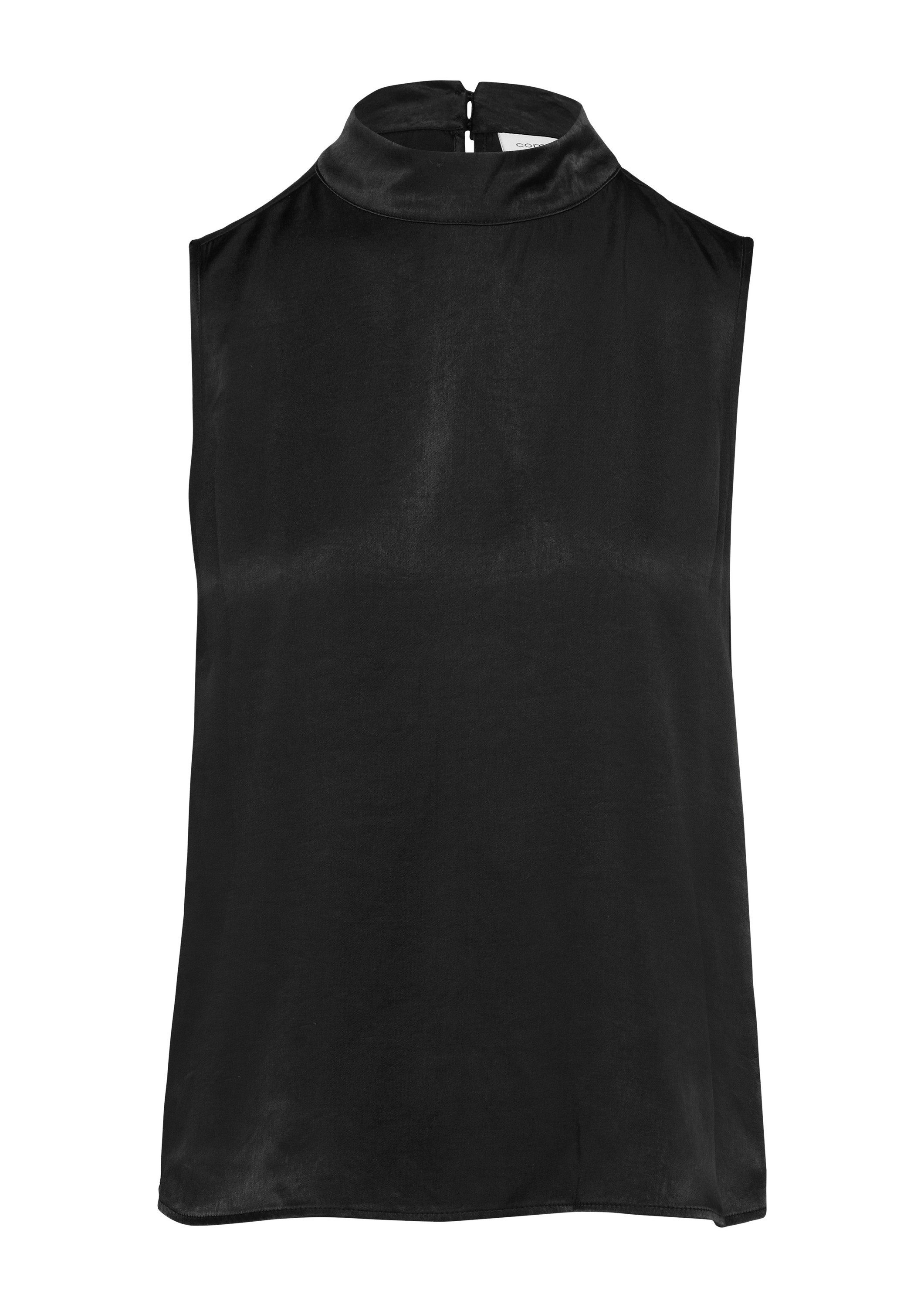 comma Blusentop Bluse Top mit Stehkragen günstig online kaufen