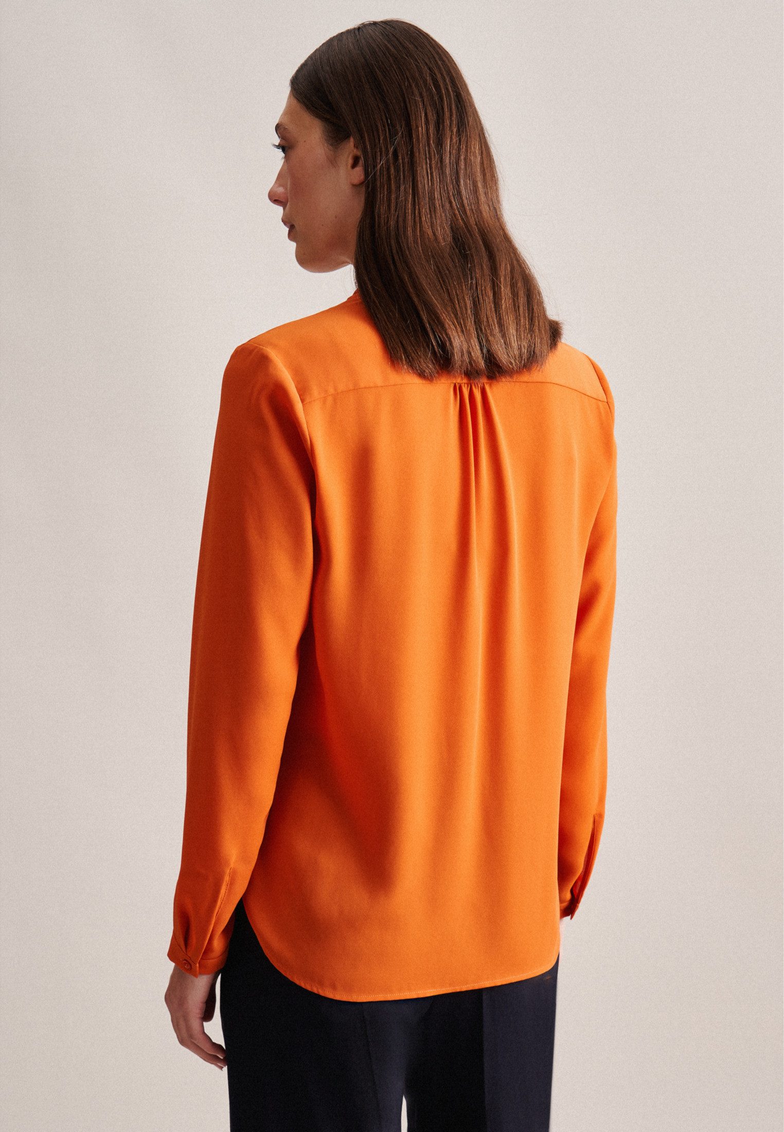 seidensticker Wickelbluse Uni günstig online kaufen