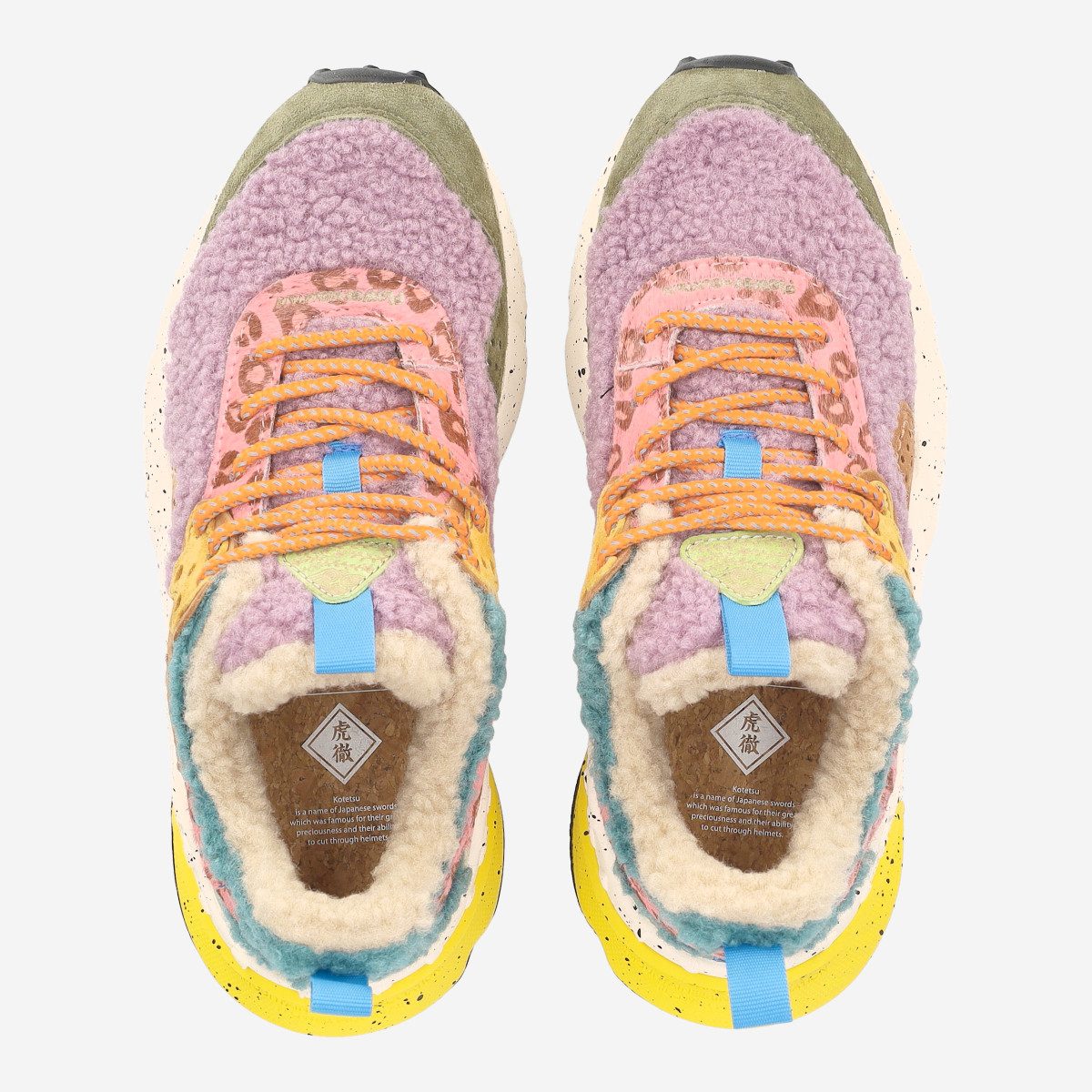 Flower Mountain Flower Mountain 2B58 - 001-2017822-02 KOTETSU, Sneaker, Bunt, Damen Sneaker