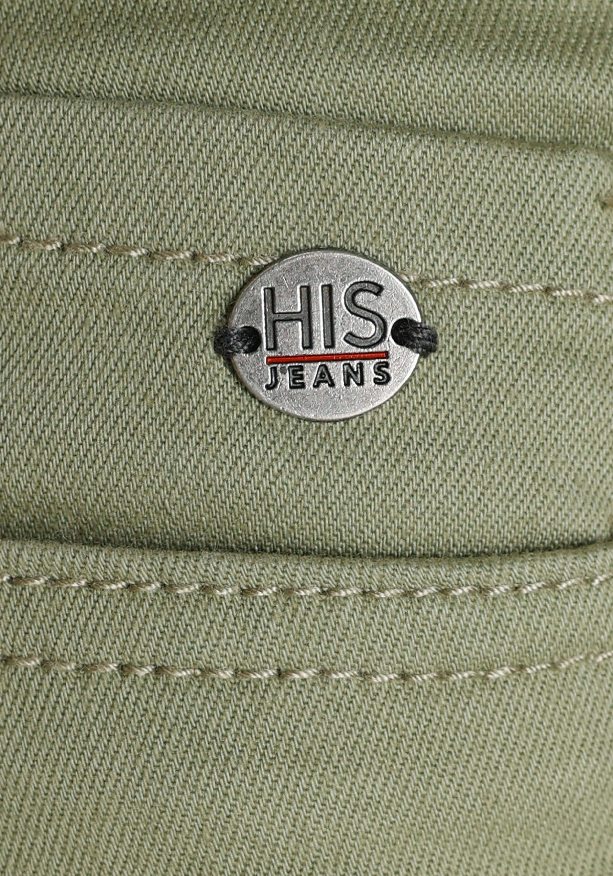 mit H.I.S madiHS Cargotaschen Cargohose aufgesetzten