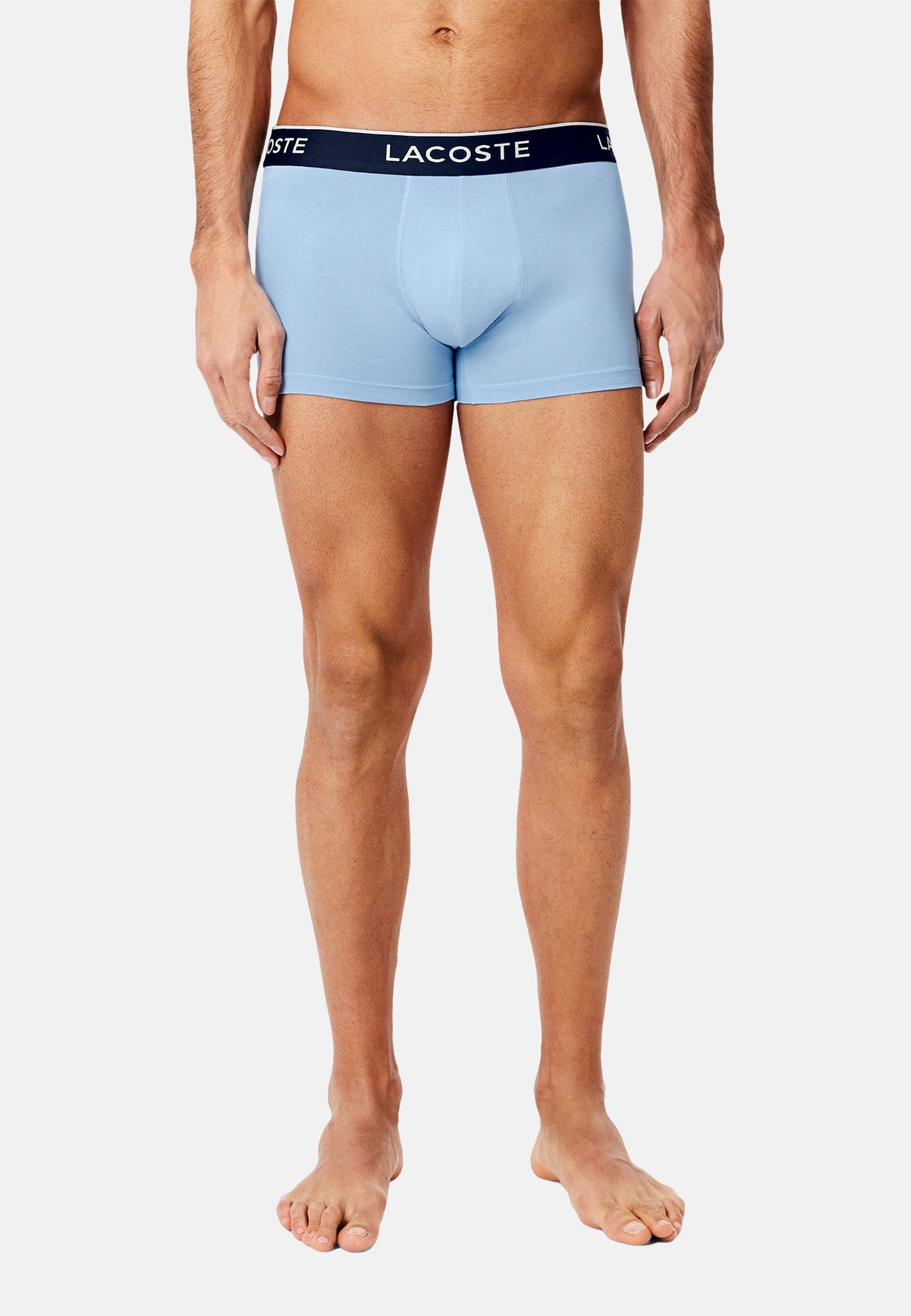 Lacoste Boxershorts Boxershorts Unterhosen 3-Pack (3-St)