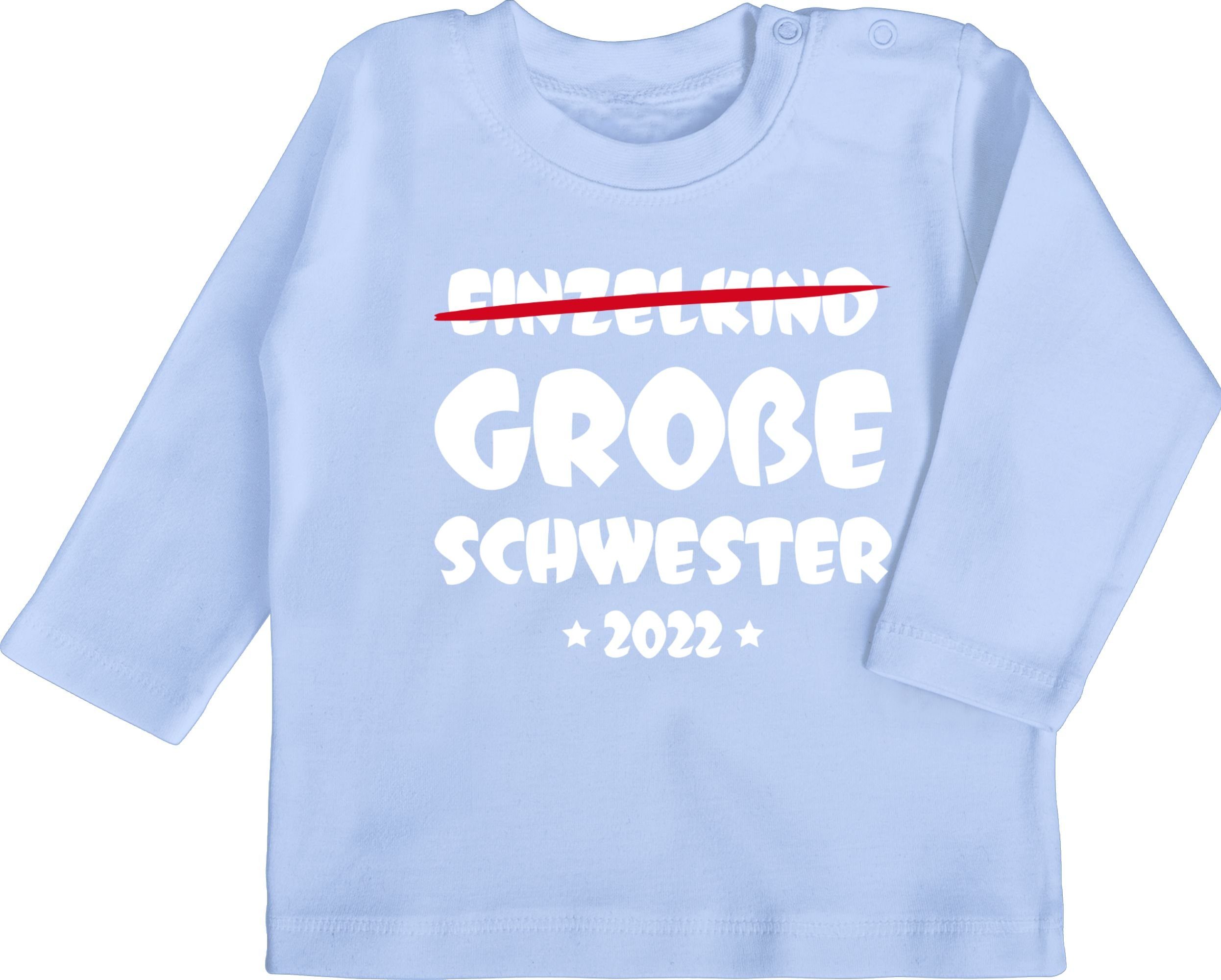 Shirtracer T-Shirt »Einzelkind Große Schwester 2022 - Geschwister Bruder  und Schwester - Baby T-Shirt langarm« Outfit Geschenk Kleidung Strampler  Babykleidung online kaufen | OTTO