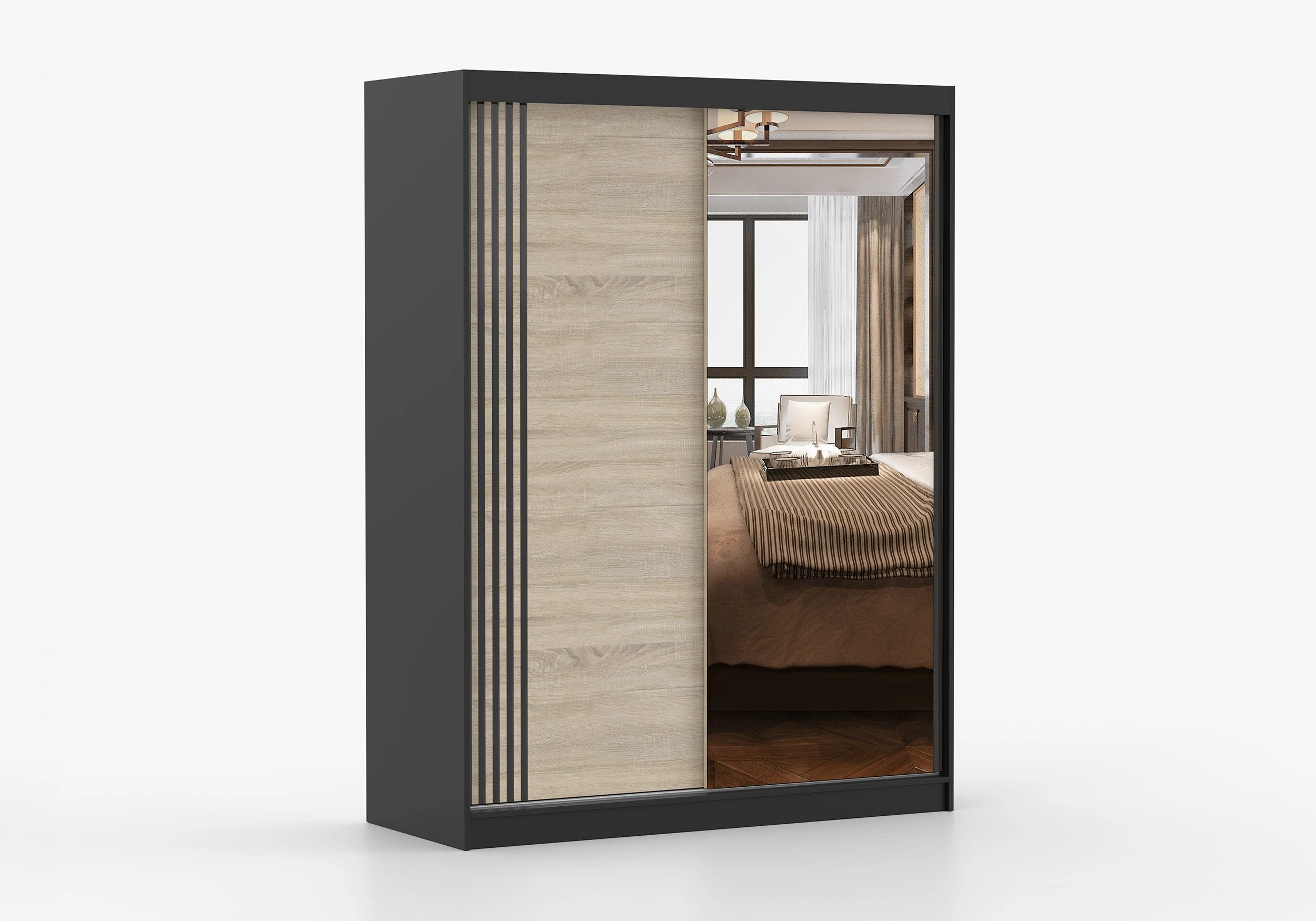 imoebel24 Schwebetürenschrank VISTA 07 150 cm günstig online kaufen