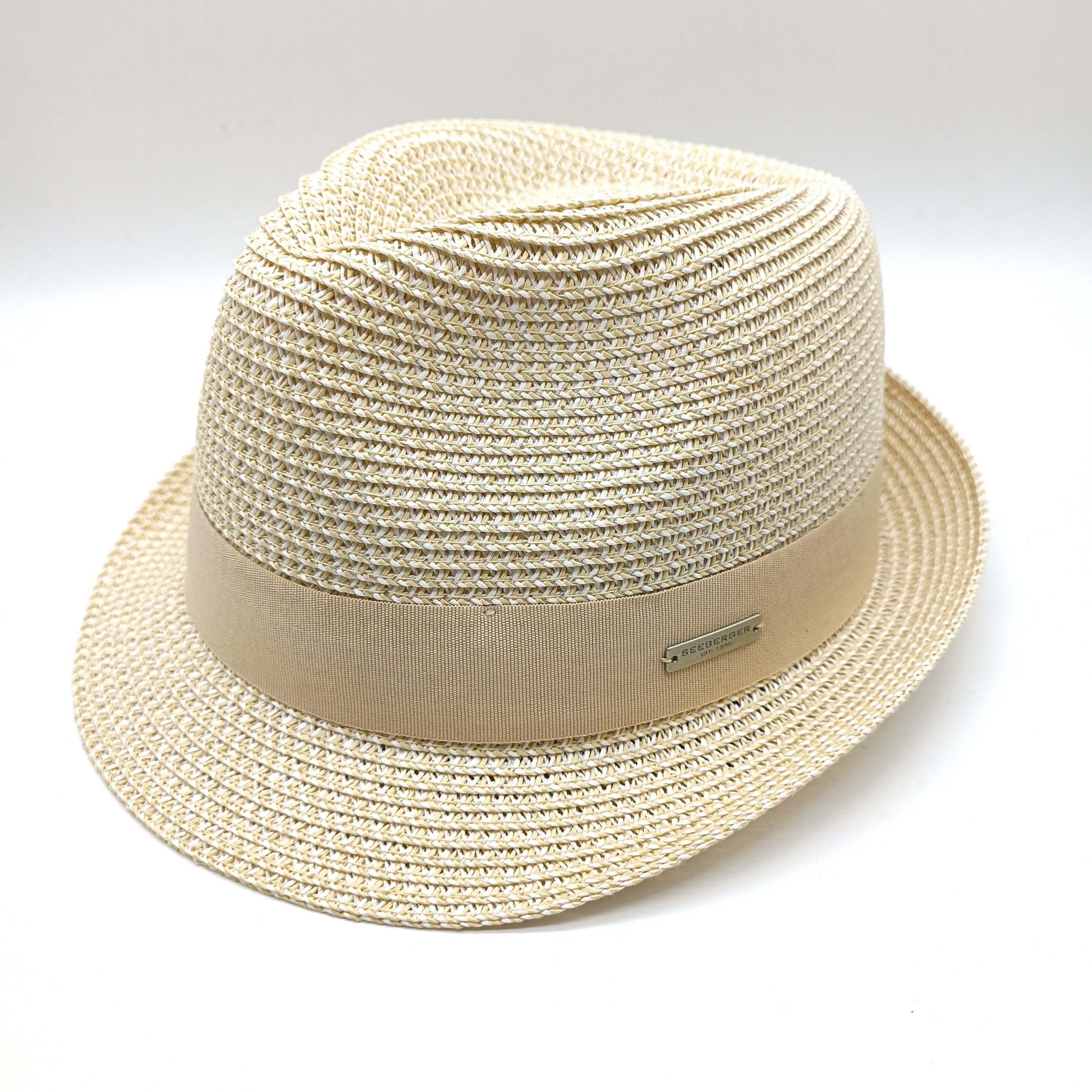 Strohhut Trilby linen