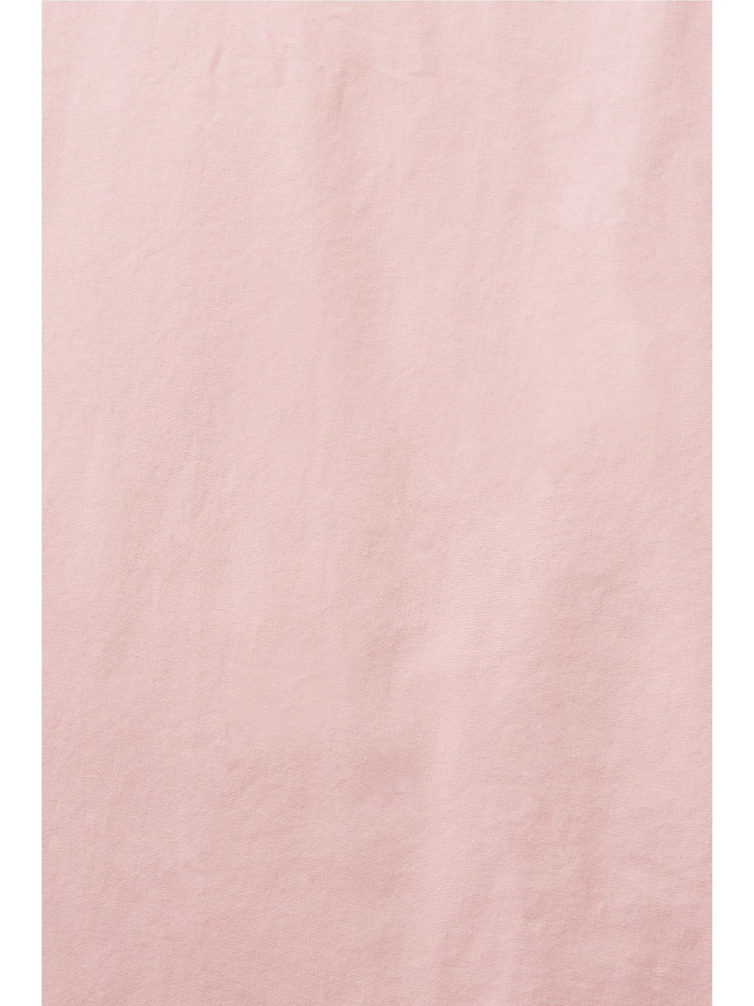 Baumwoll-Popeline Hemd OLD Esprit Langarmbluse aus PINK