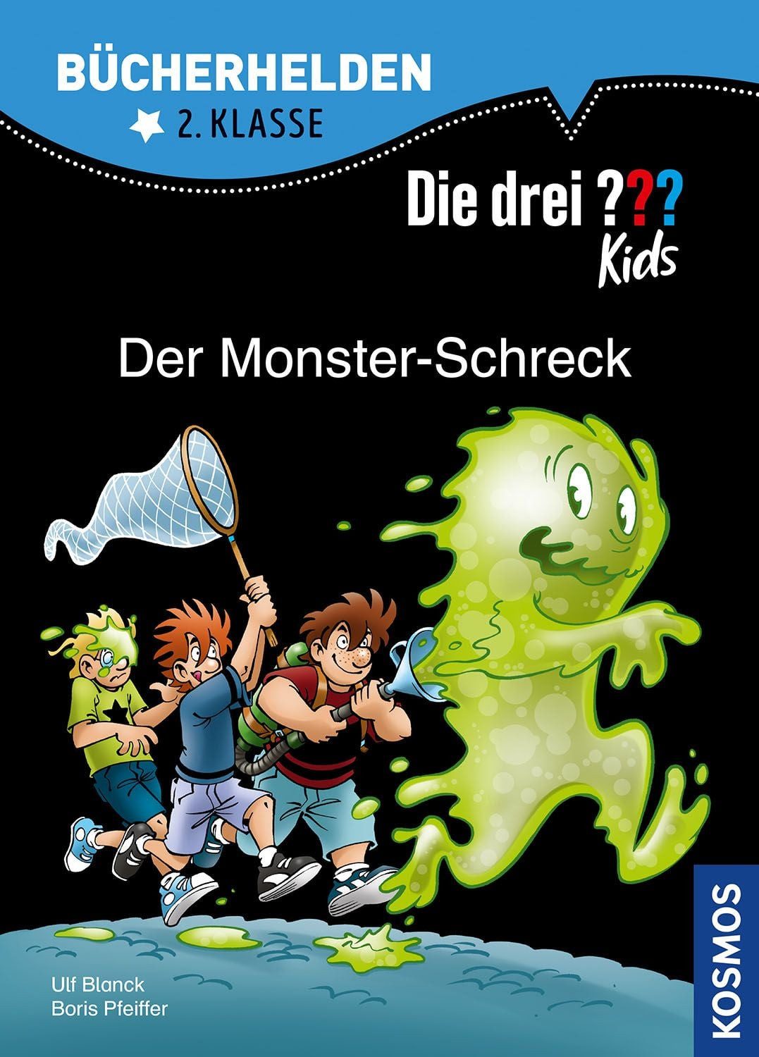 Kinderbuch Die drei ??? Kids, Bücherhelden 2. Klasse, Der Monster-Schreck Erstles Boris Pfeiffer, Ulf Blanck