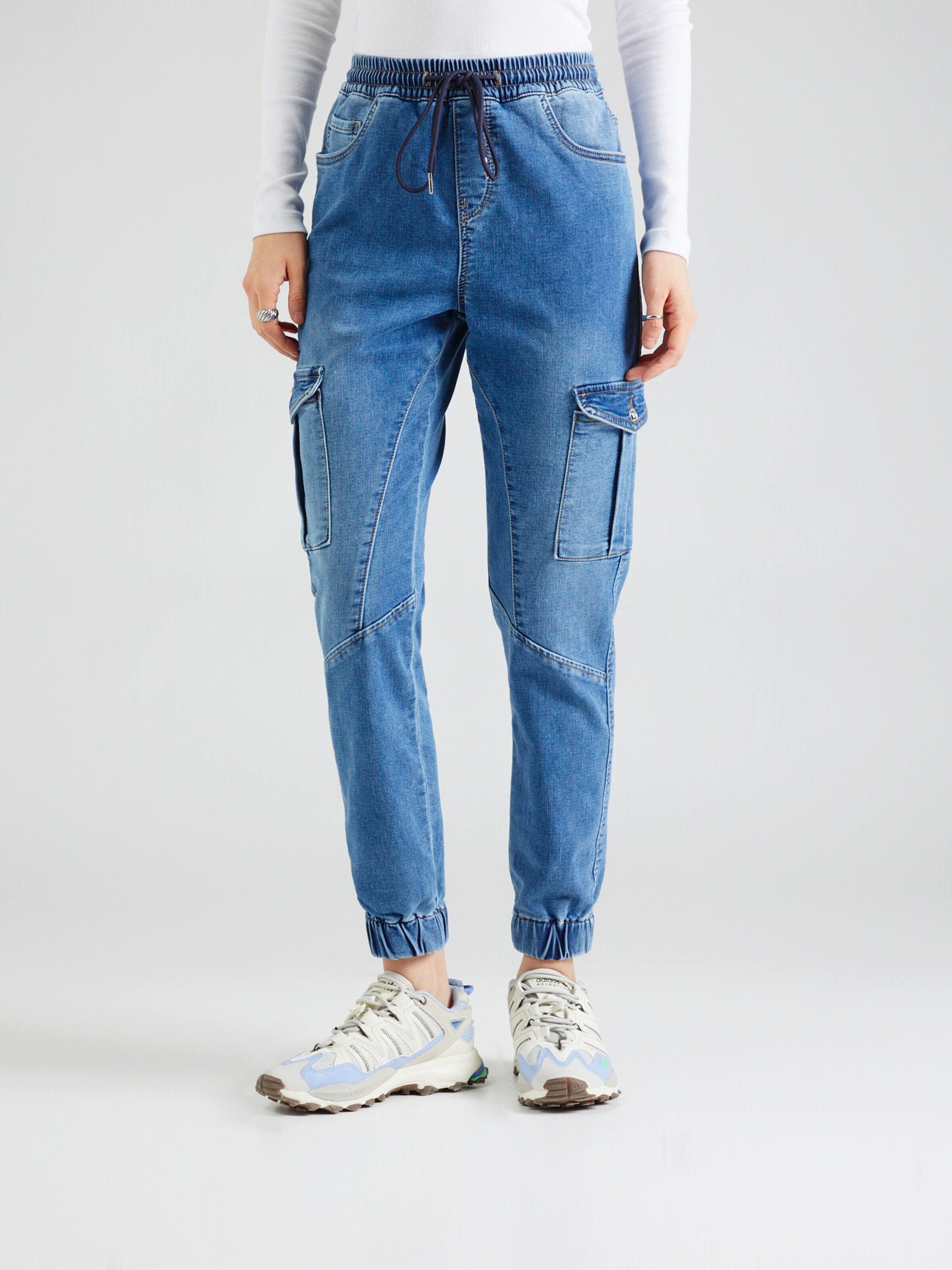 ONLY Cargojeans KELDA (1-tlg) Drapiert/gerafft günstig online kaufen