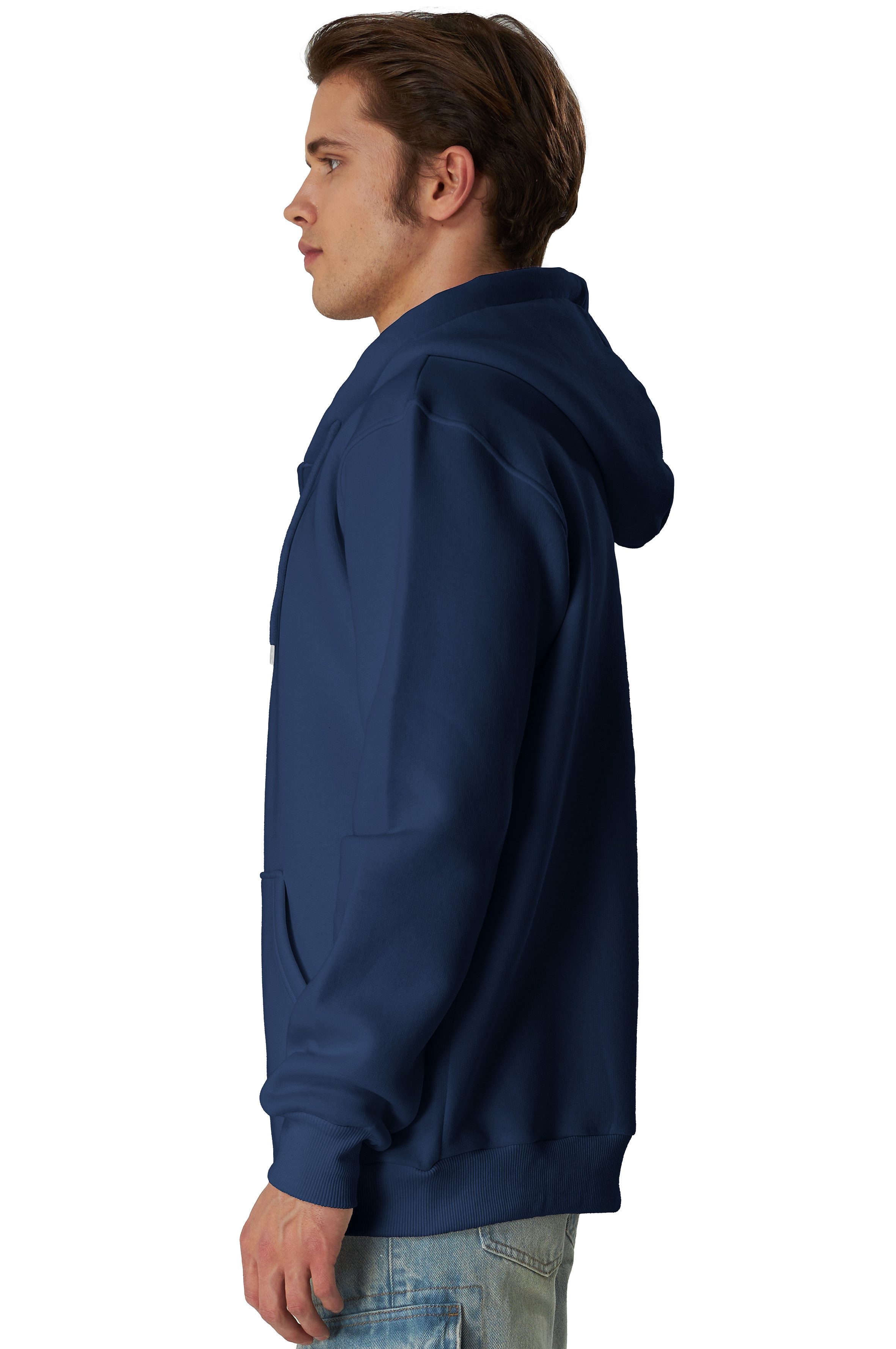 Smith & Solo Hoodie Herren - Sweatshirt mit Reißverschluss Zipper Sweatjack günstig online kaufen