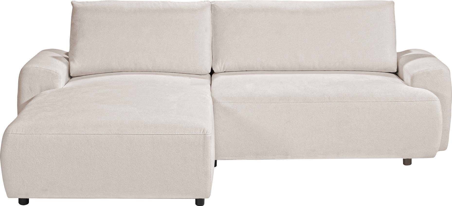 exxpo - sofa fashion Ecksofa Gato, L-Form, 2 Teile, inklusive Bettfunktion und Bettkasten