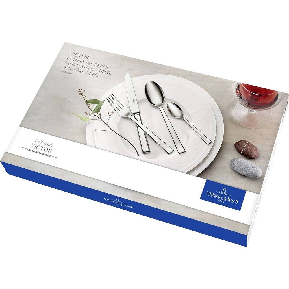 Villeroy & Boch Geschirr Besteckset 24-teilig 4003686326125, Edelstahl, spü günstig online kaufen