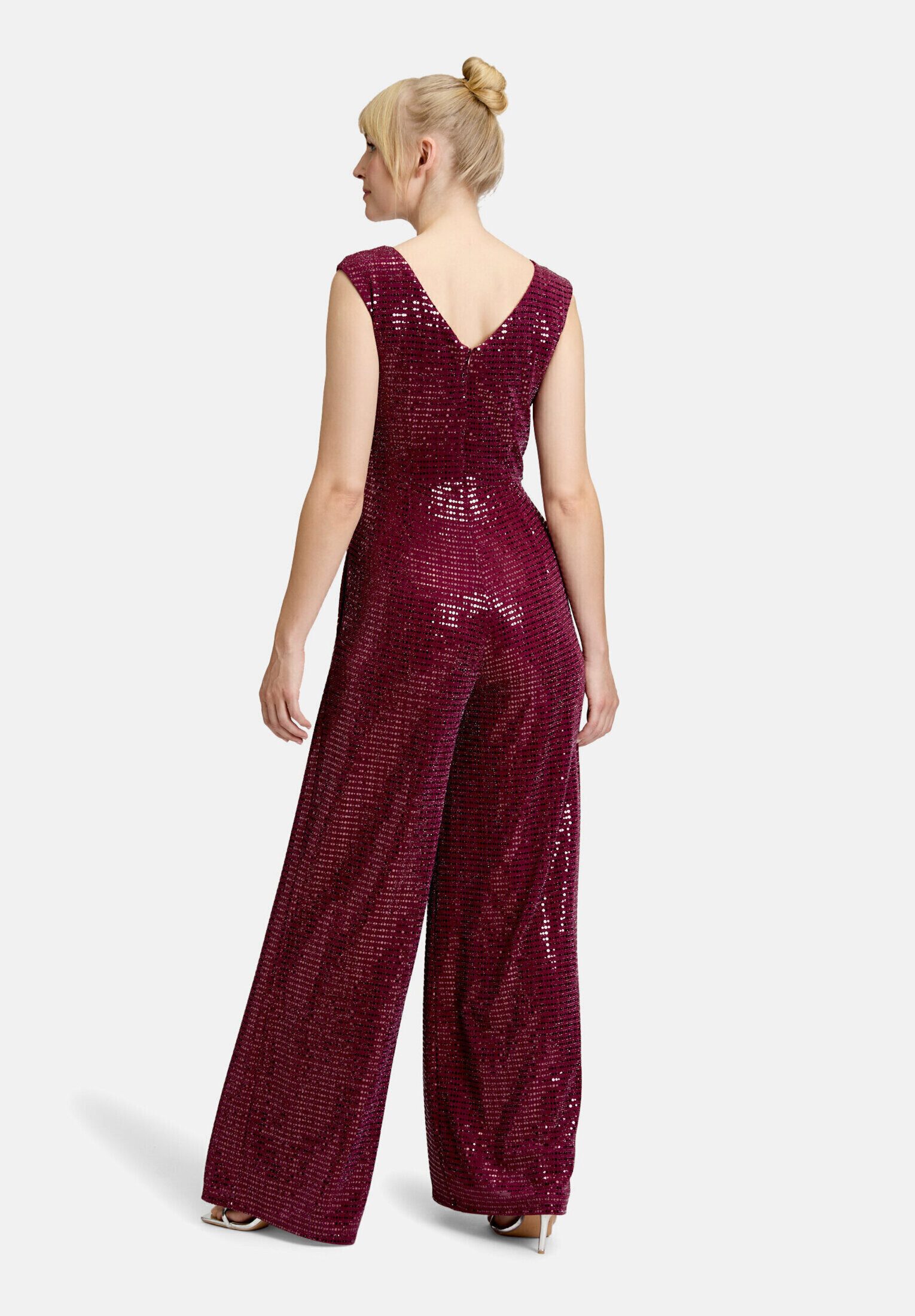 Vera Mont Overall Damen im Glitzer-Look (1-tlg)