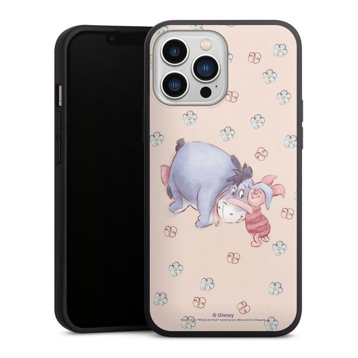 DeinDesign Handyhülle Disney Winnie Puuh Ferkel Esel I ahh und Ferkel Apple iPhone 13 Pro Max Silikon Hülle Premium Case Handy Schutzhülle