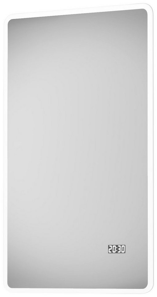 Talos Badspiegel »Sun«, BxH: 45x70 cm, energiesparend, mit Digitaluhr-kaufen