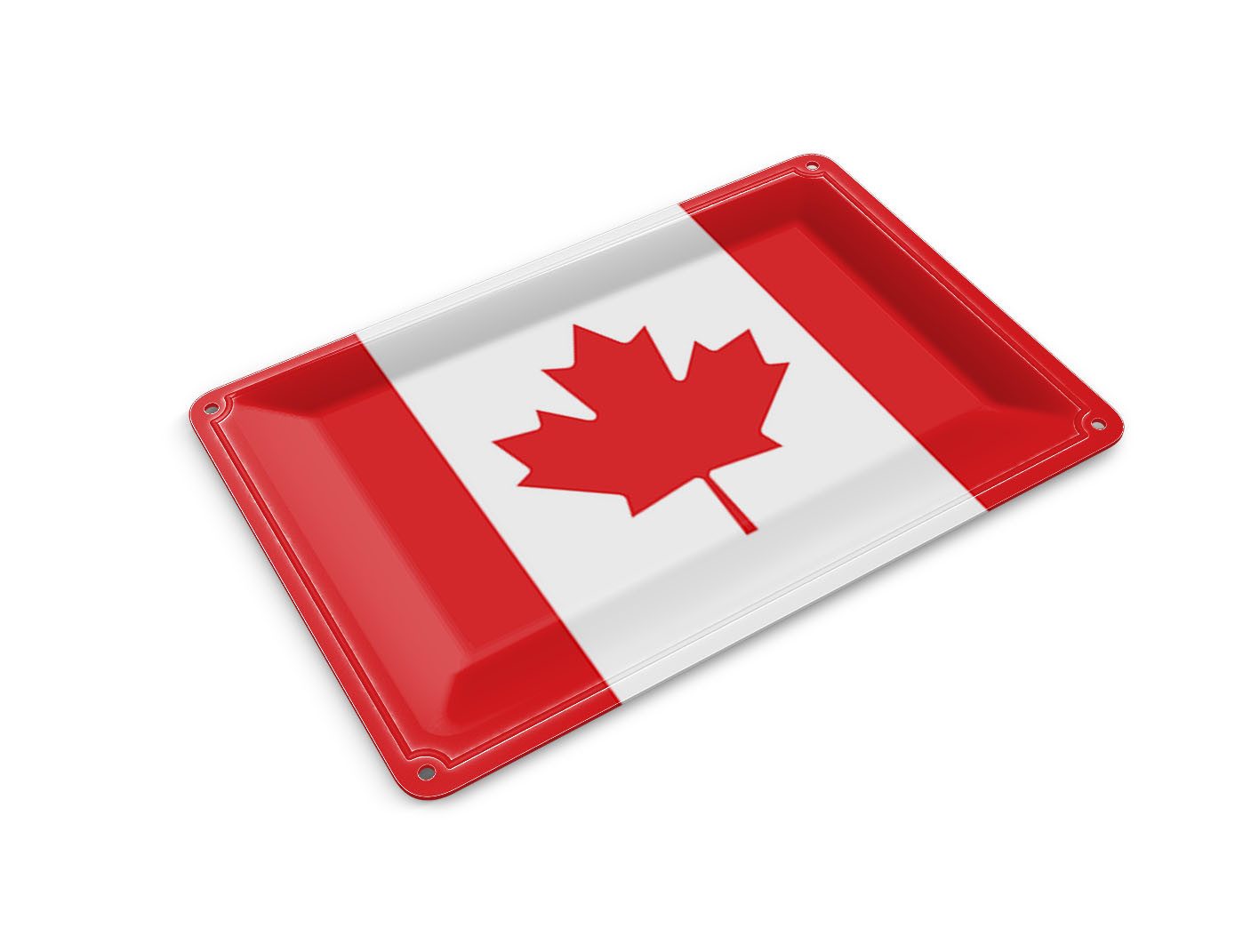 Femer GmbH Postkarte Flagge Kanadas 14x10 cm Flag of Canada, unfrankiert