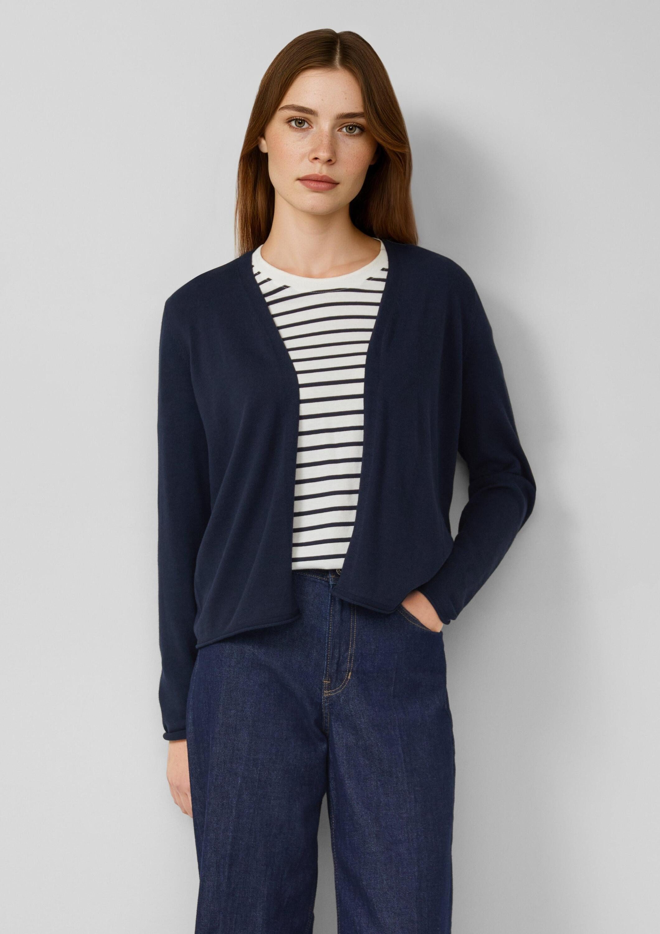 s.Oliver Cardigan Strickjacke Leichter Feinstrickcardigan günstig online kaufen