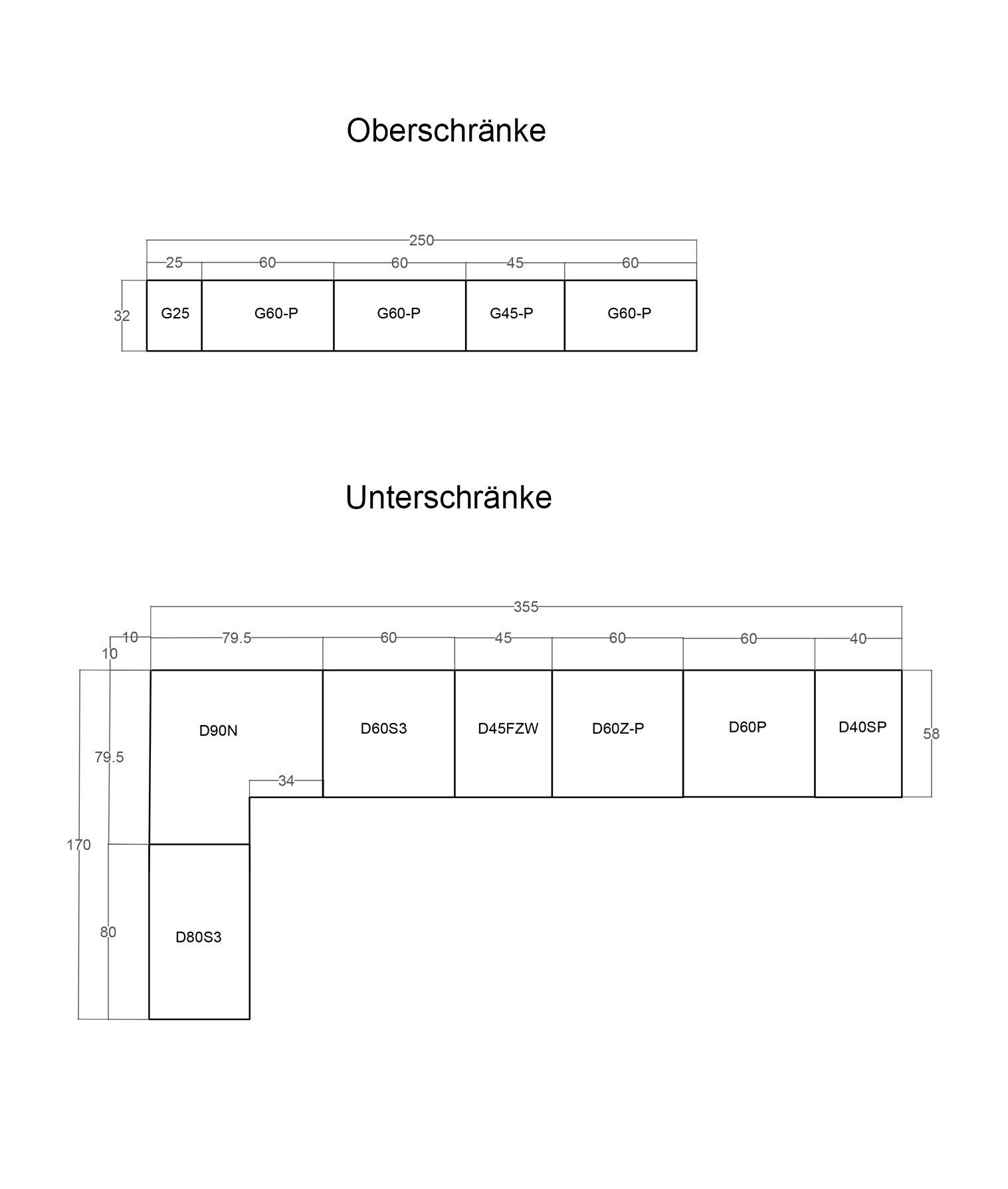 ROYAL24_MARKT Winkelküche Velmora KÜ-AS-017 – 355 × 170 cm – Moderne Küche mit viel Stauraum, (Komplett Set), Edles Design - Top Material - Hochwertig – Bild 5 von 5