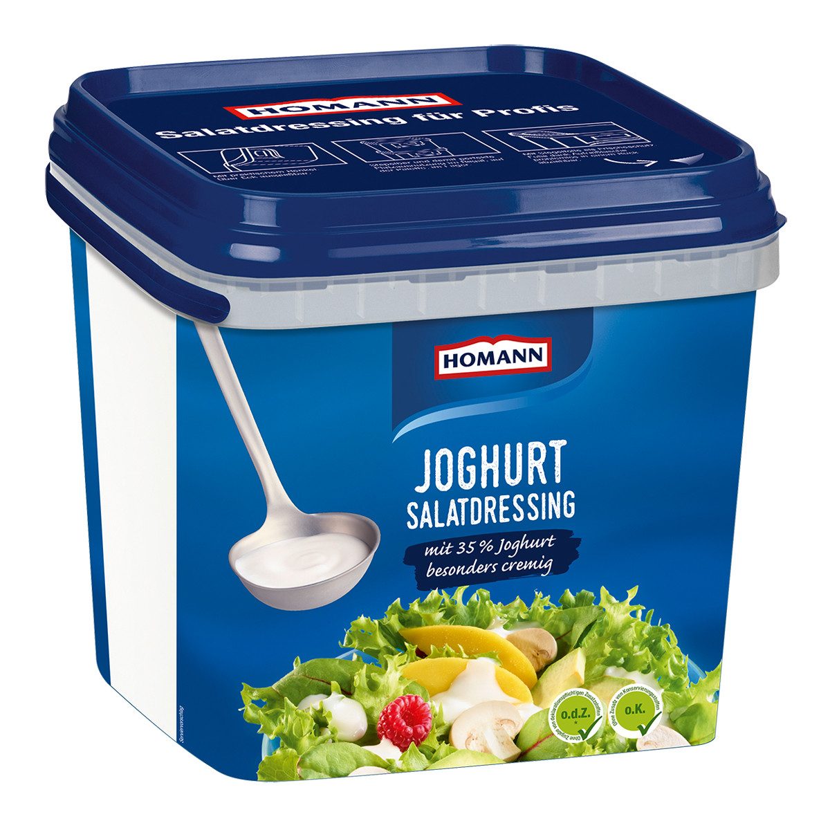 Homann Saucen, Homann Joghurt Dressing cremig fein abgestimmt mit Joghurt 4000ml