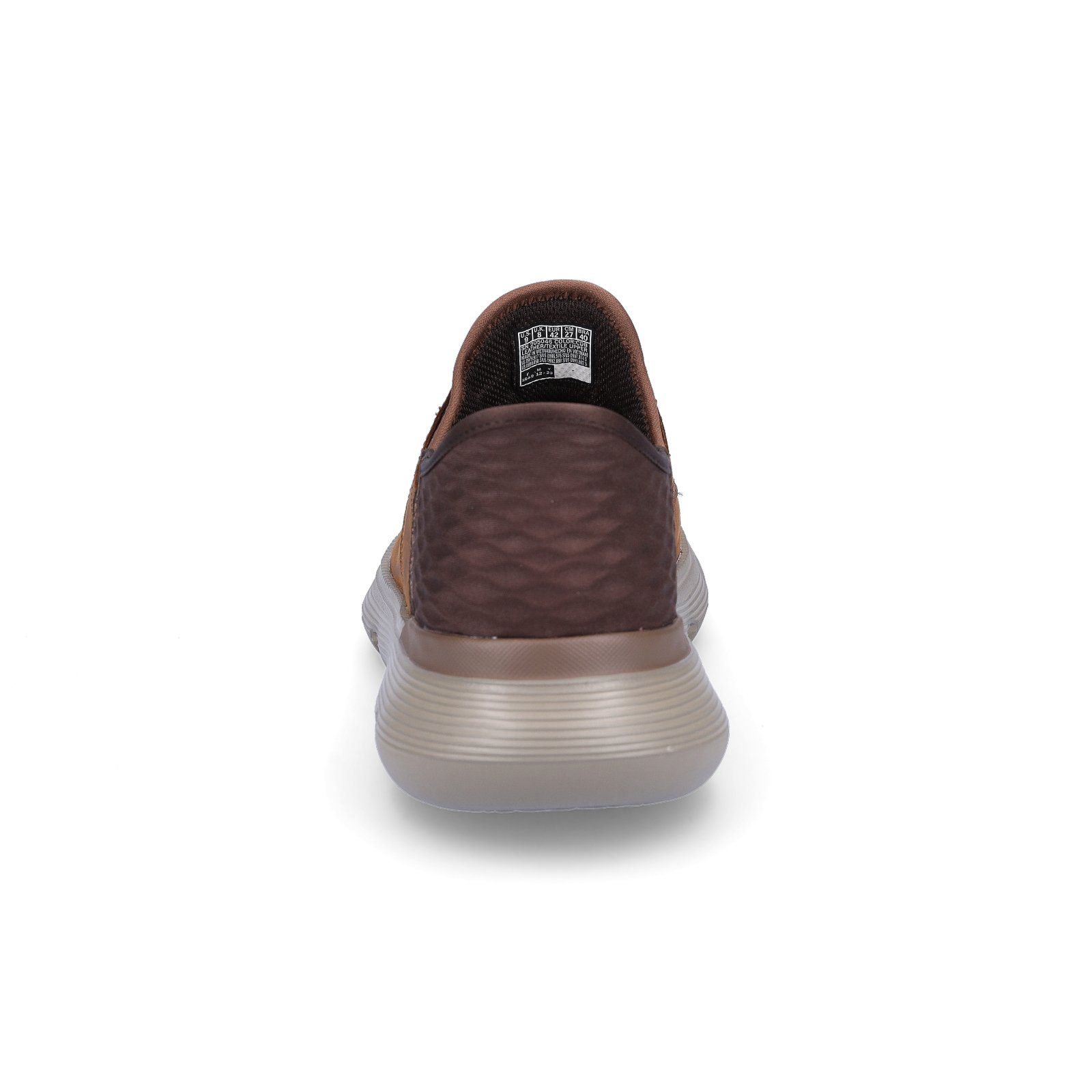 Skechers Skechers Herren Slip-in Sneaker Garza Gervin braun Sneaker