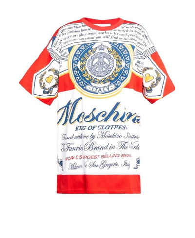 Moschino Print-Shirt Moschino Damen T-Shirt, Moschino Mod; 3XA0779 Damen T-Shirt