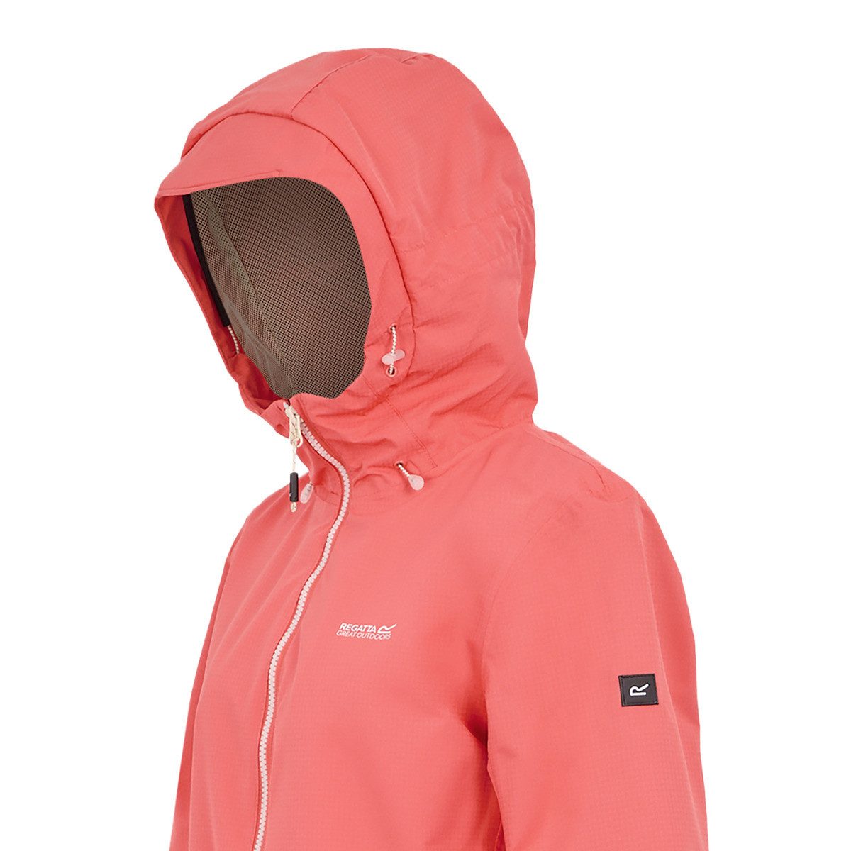 Regatta Regenjacke Hamara IV Damen Regenmantel, Kapuze, Jacket, Anorak, Regenbekleidung