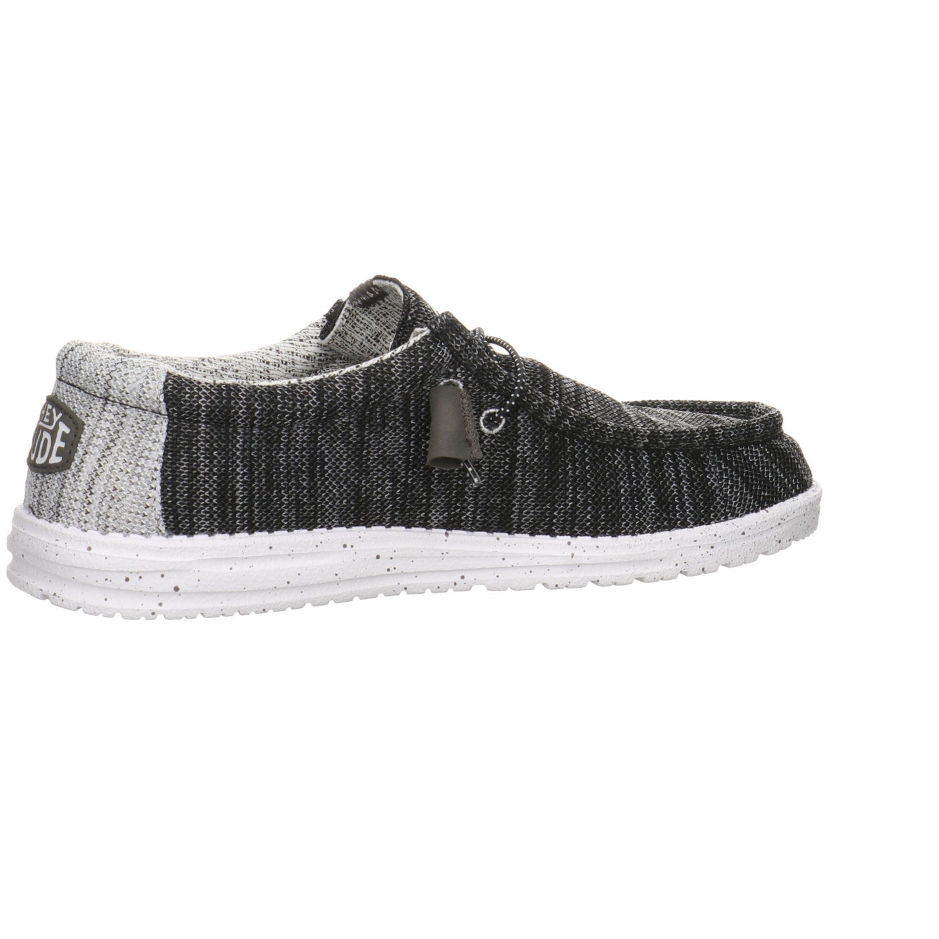 Textil Schuhe Slipper Stretch (black) Wally Meteorite (30100010) Dude Herren Mix Slipper Slipper Hey