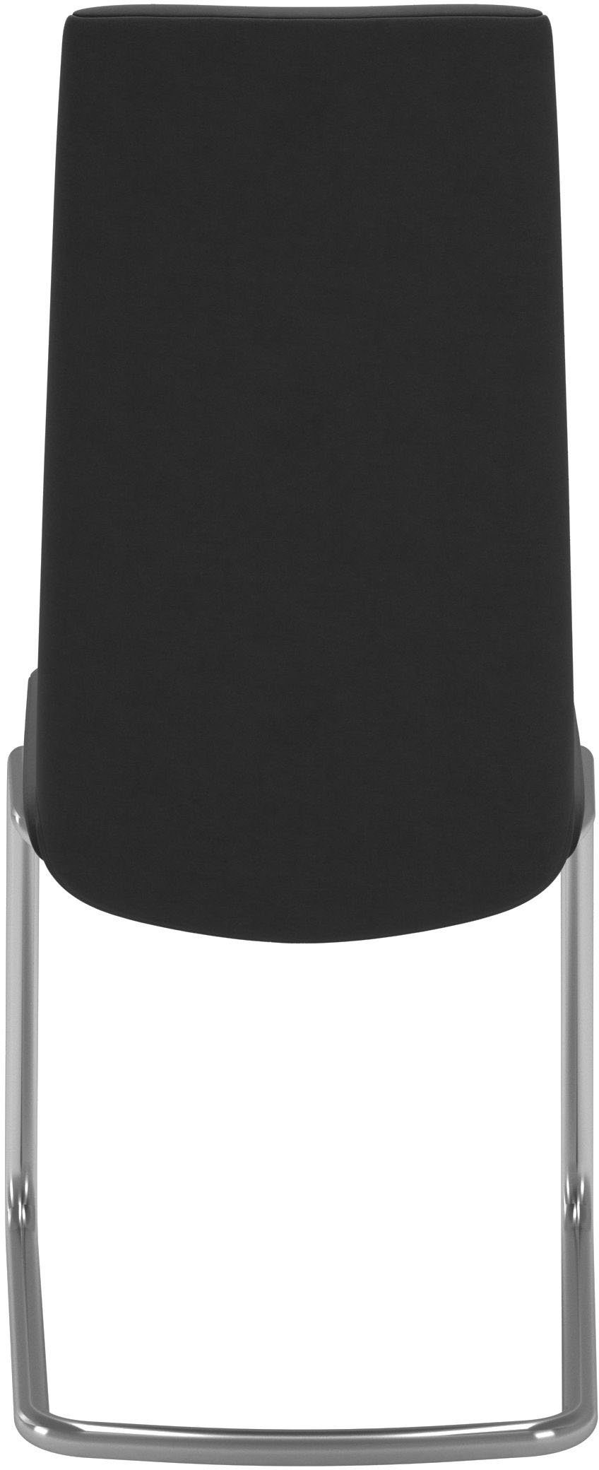 Stressless® Polsterstuhl Laurel, High Stahl mit Chrom Größe Beinen M, in Back, aus glänzend