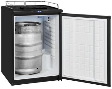 exquisit Getränkekühlschrank BK160-HE-300G, 61.5 cm breit, Bierkühler auch als Getränkekühlschrank nutzbar