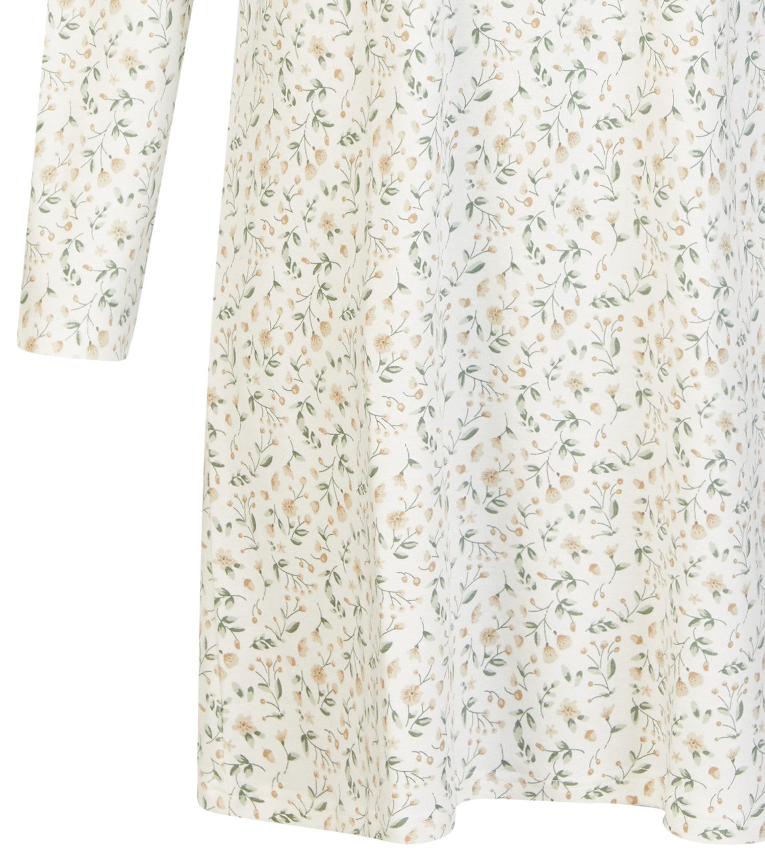 By Louise Nachthemd Winter Wispers (Set, 1-tlg., 1-teilig) Damen Sleepshirt ca.95cm lang Langarm Interlock Baumwolle