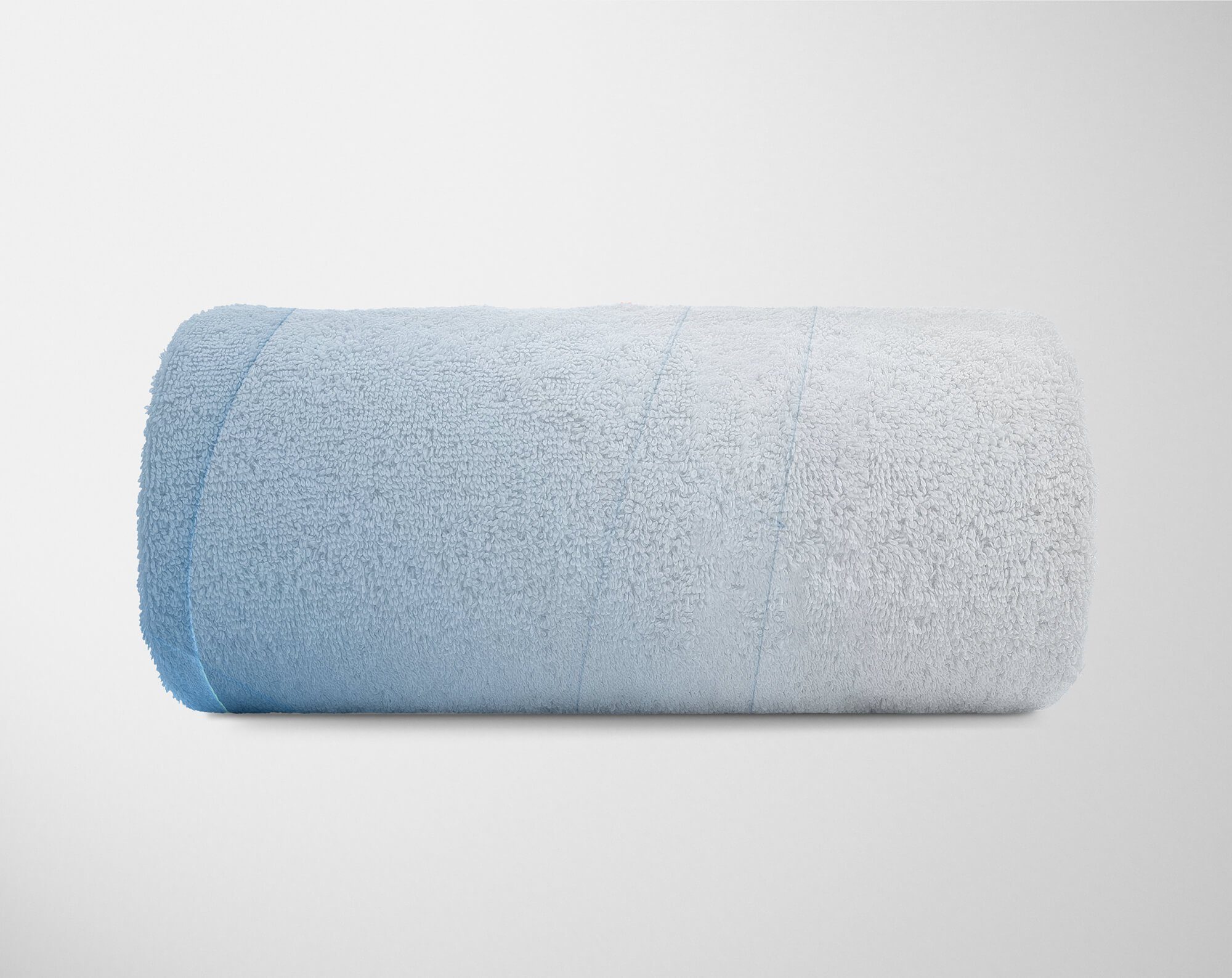 Strandhandtuch Handtücher Energiewellen Hellblau, Sinus mit Fotomotiv Art Handtuch Baumwolle-Polyester-Mix (1-St), Kuscheldecke Saunatuch Handtuch