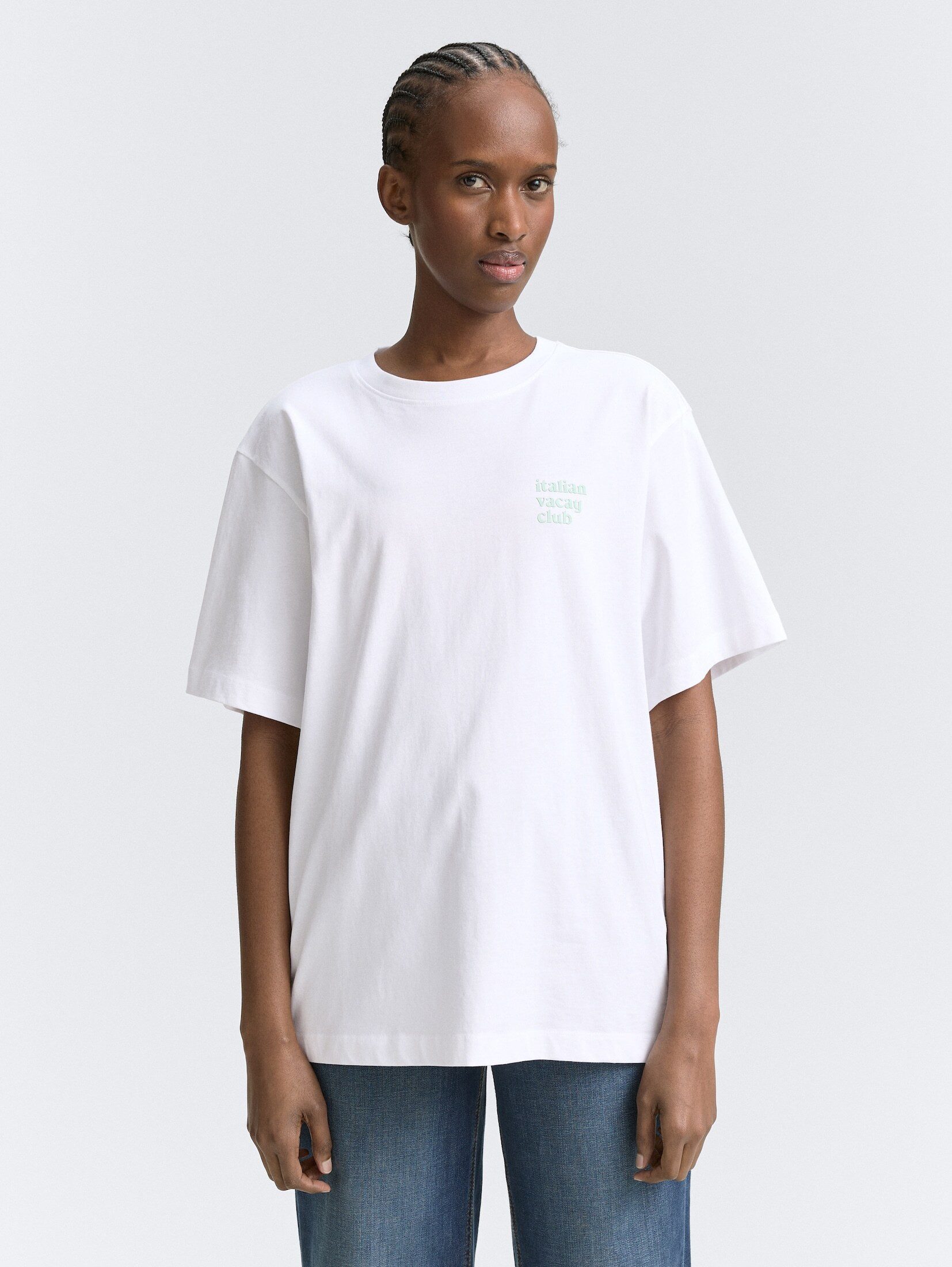 TOM TAILOR Denim T-Shirt Oversize T-Shirt günstig online kaufen