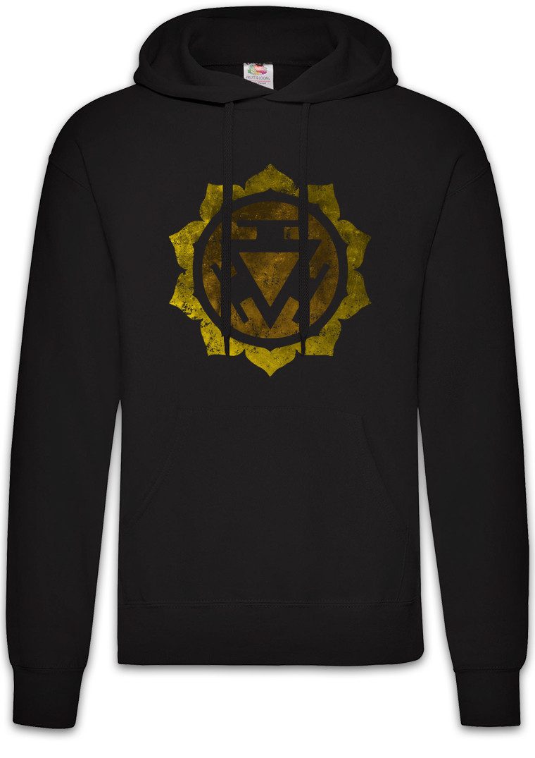 Hoodie Chakra Manipura Herren Hoodie Nabel Nabelchakra Solarplexuschakra