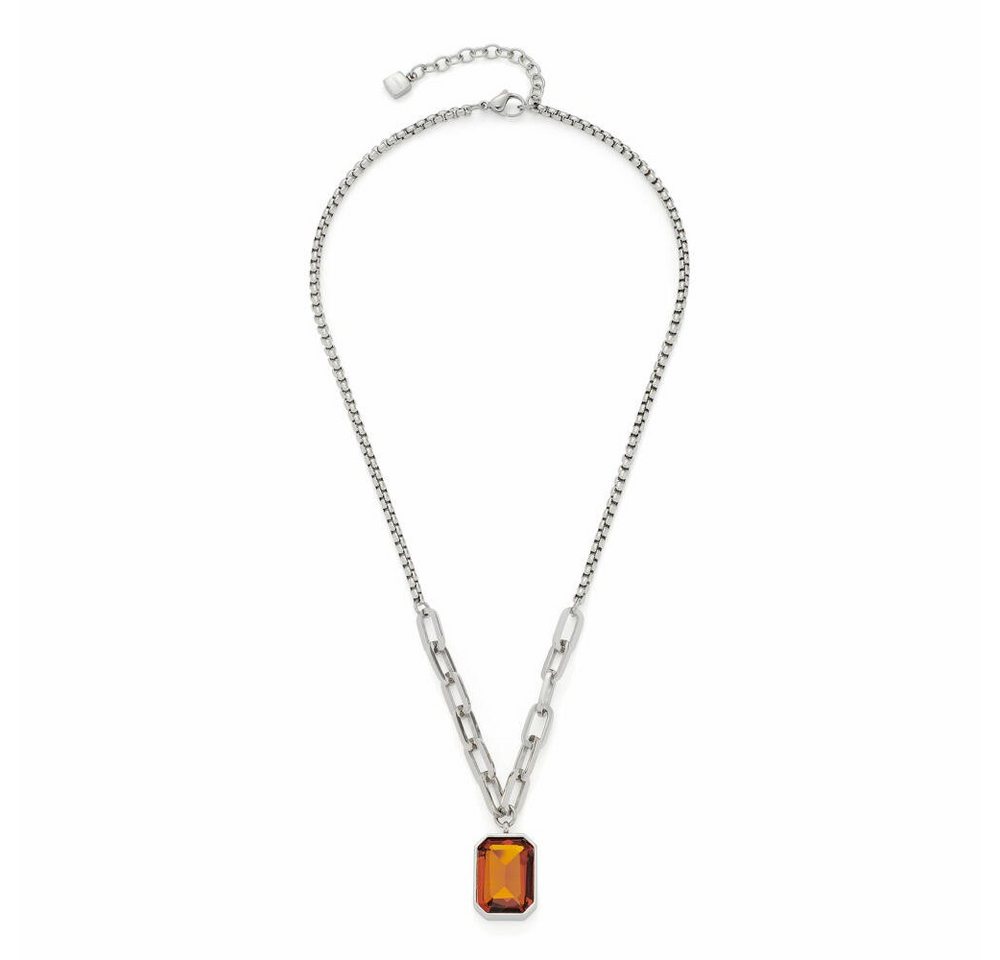 LEONARDO Edelstahlkette Candela beige|br... LEONARDO Edelstahlkette Candela beige|br...