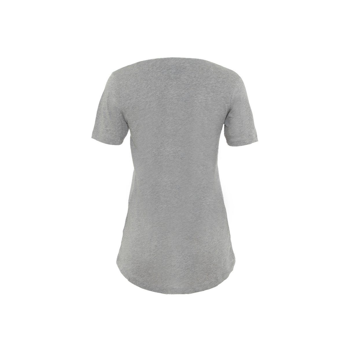 grau DAILY´S regular Melange Rundhalsshirt (1-tlg) Grau