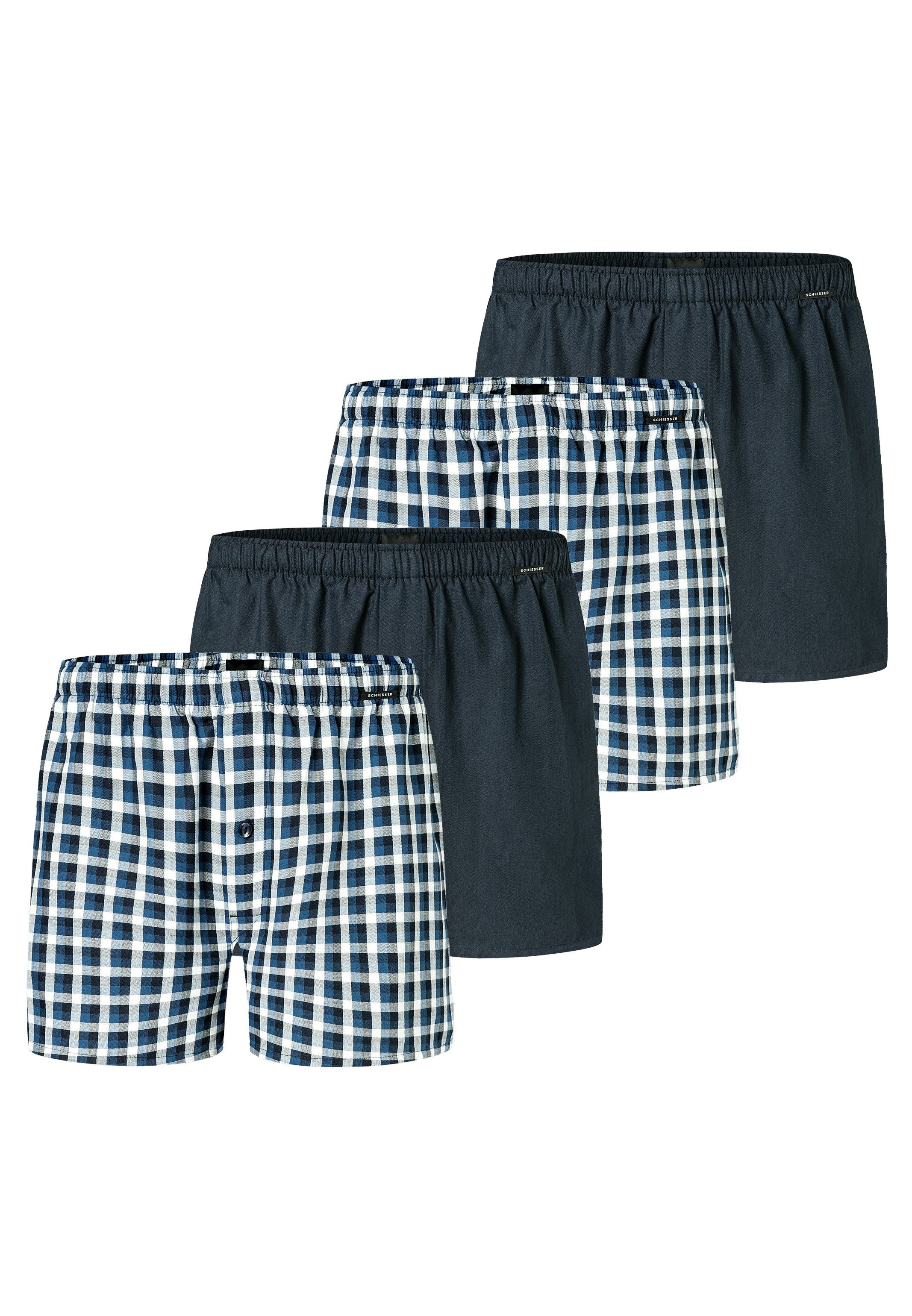 Boxershorts 4er Pack Web
