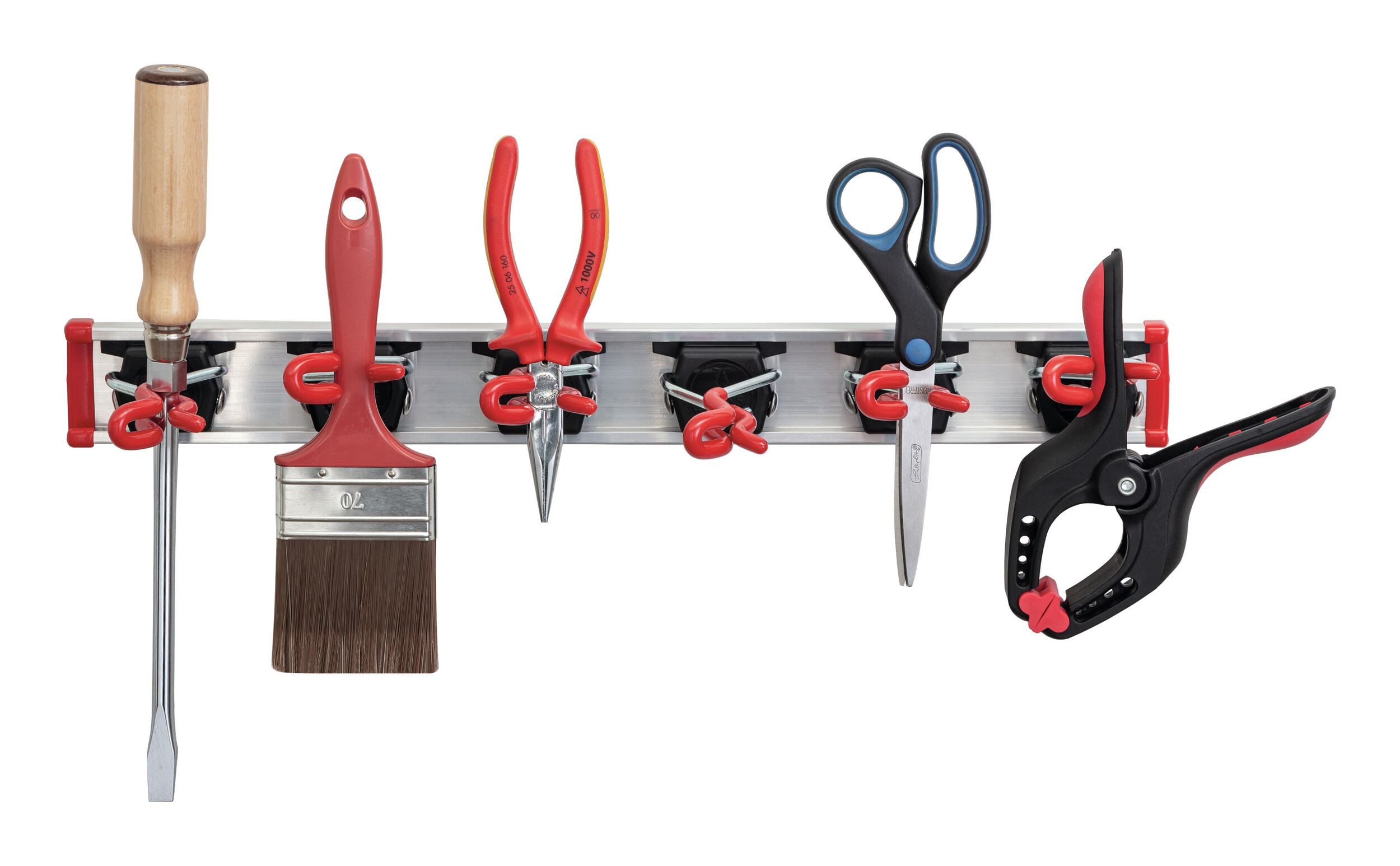 Bruns Gartengerätehalter, (Gerätehalter-Set "mini" 0,5m Führungsschiene mit günstig online kaufen