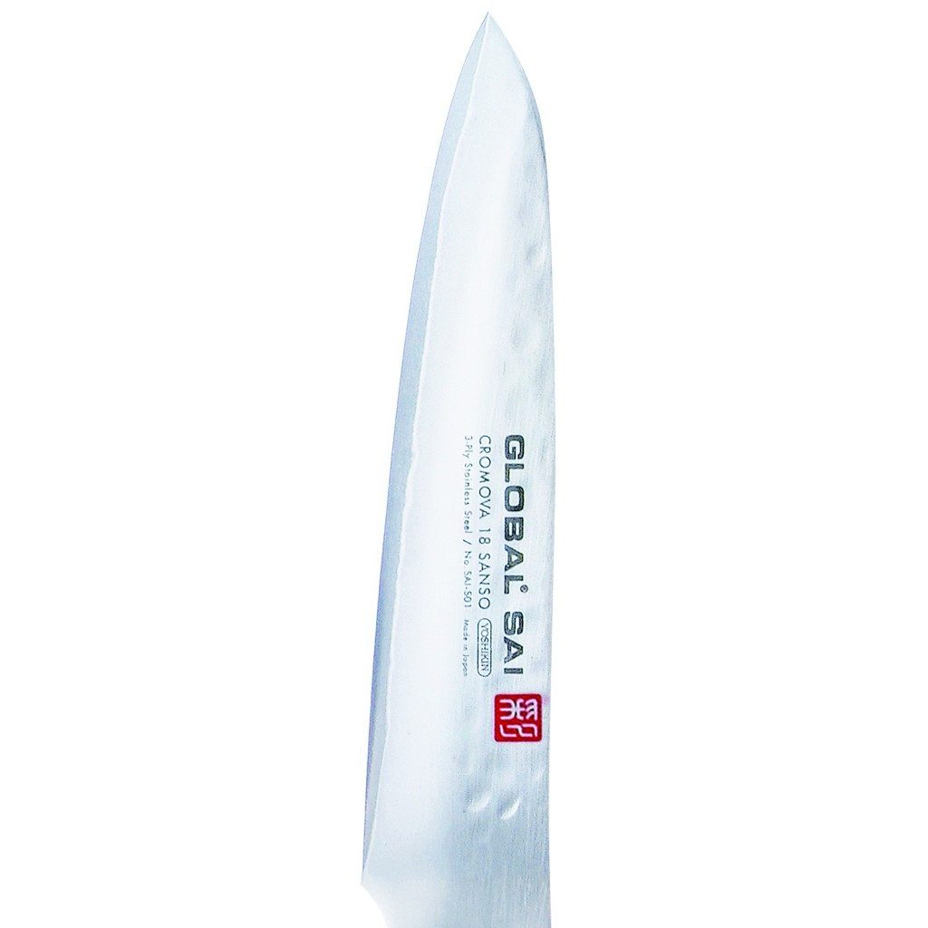 GLOBAL Schälmesser SAI-S01R Schälmesser, Hammerdesign