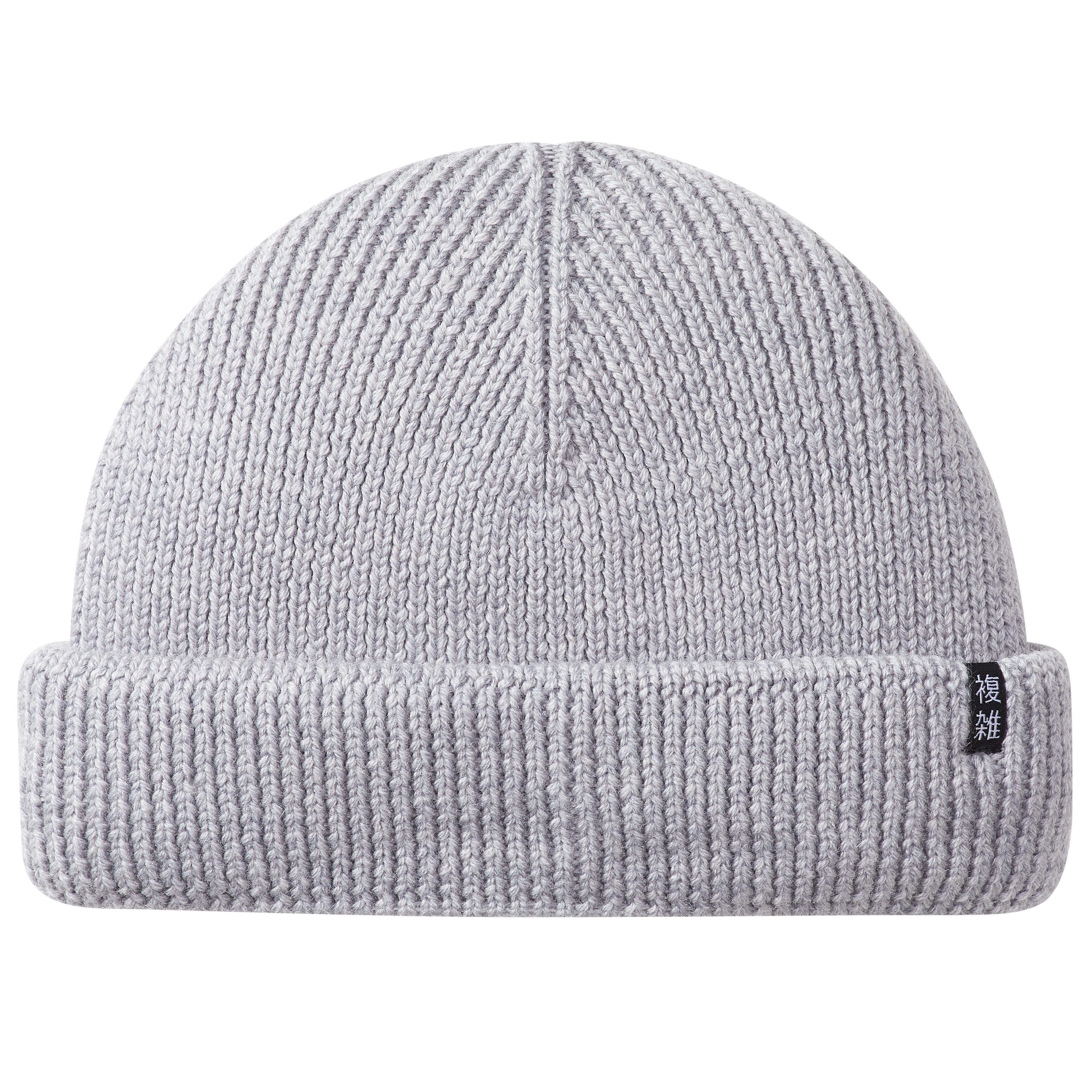 Enter the Complex Beanie - Cho - Fisherman Beanie kurze Fischermütze aus 100% Merino Wolle, Damen und Herren