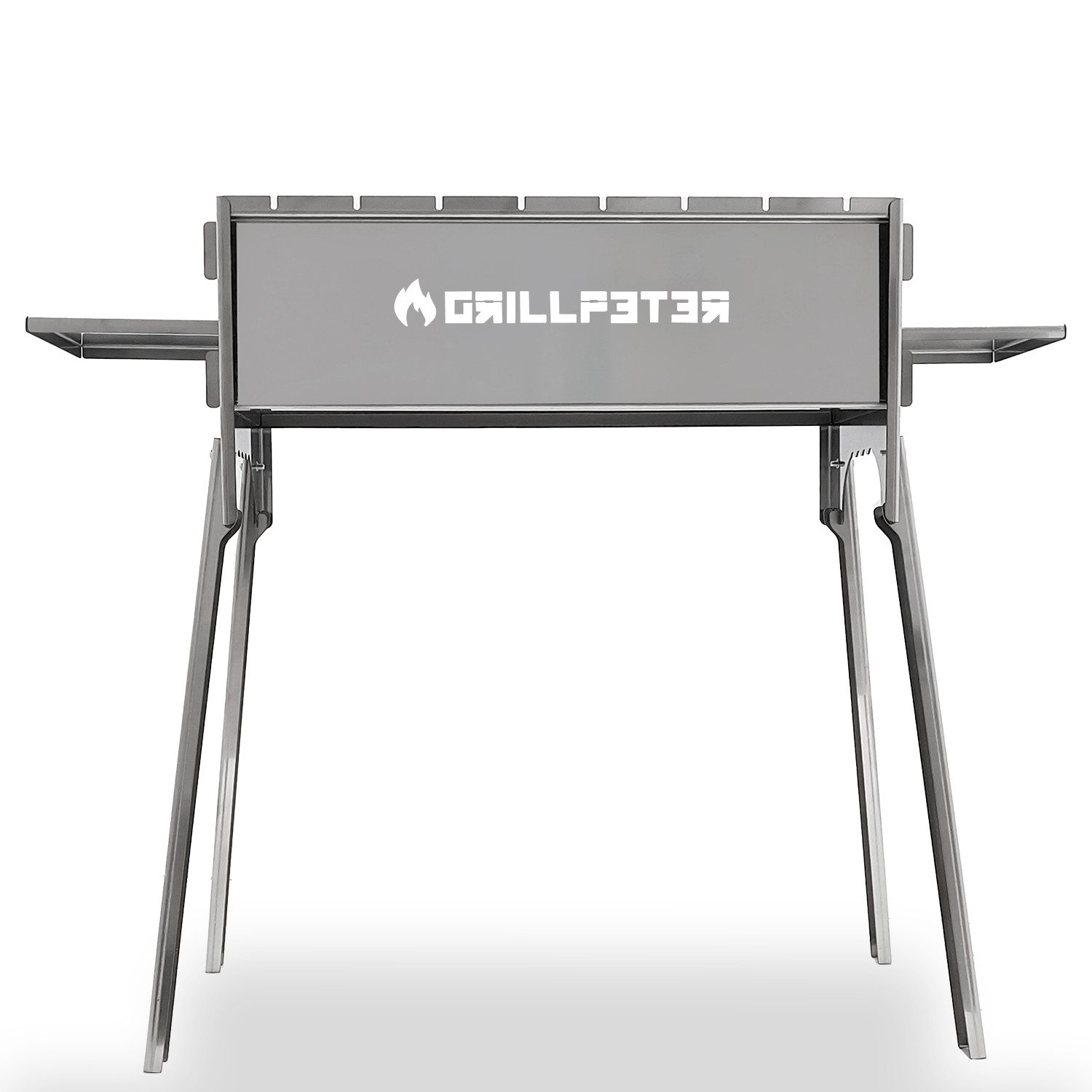 Grillpeter Holzkohlegrill Mangal Izmir Steckmangal 2 mm Edelstahl Schaschlikgrill