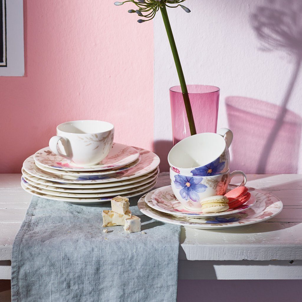Villeroy & Boch Untertasse Mariefleur Untertasse, (1 St), Premium Porcelain, mikrow.- & spülm.sicher, Made in Germany