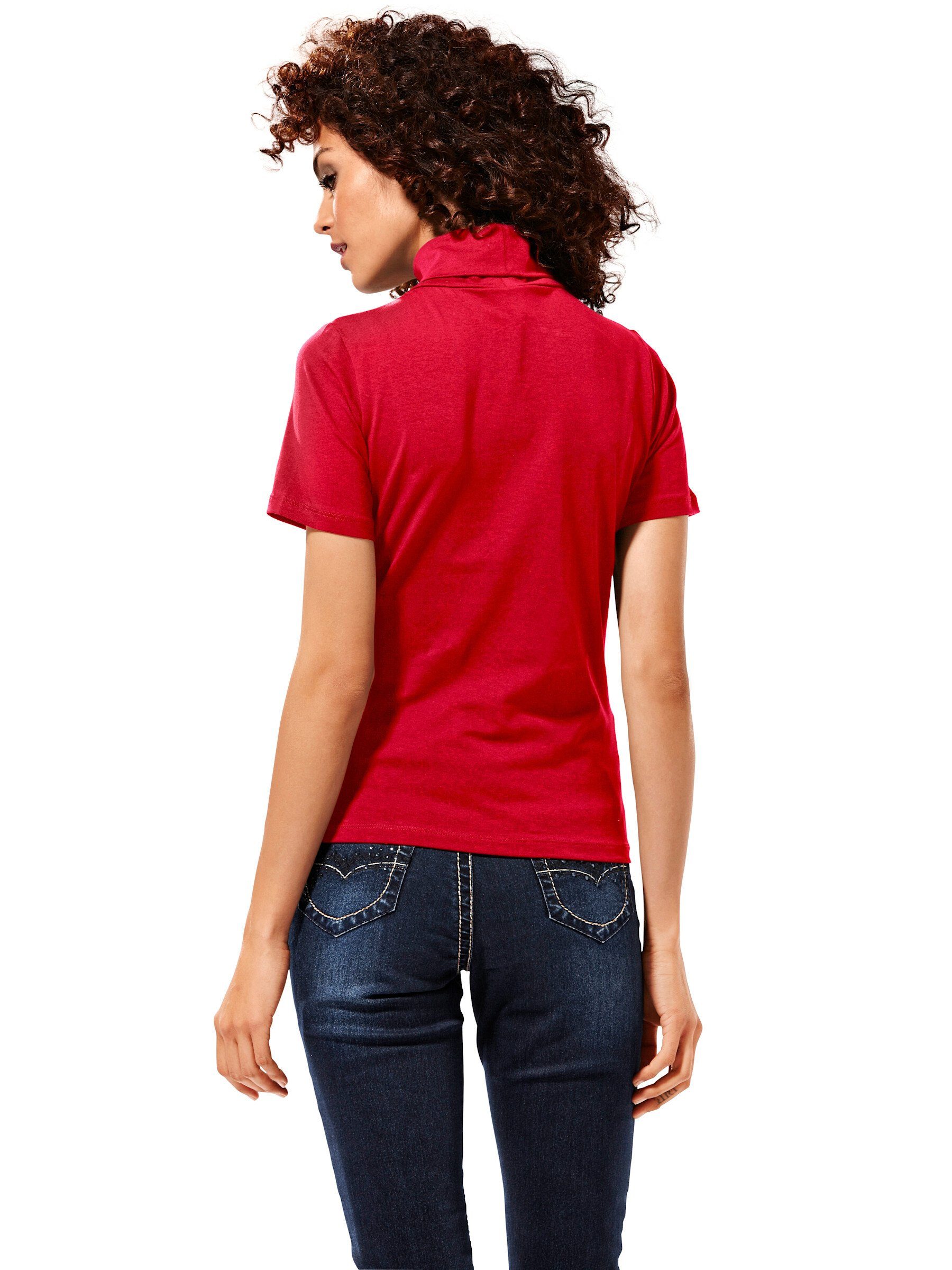 heine T-Shirt Rollkragenshirt . günstig online kaufen