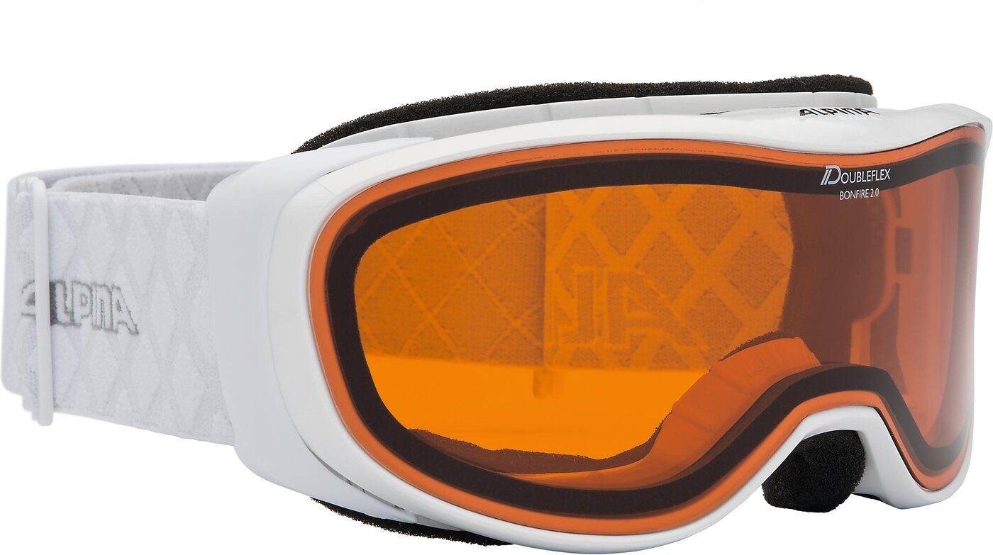 Alpina Sports Skibrille BONFIRE 2.0 DH white