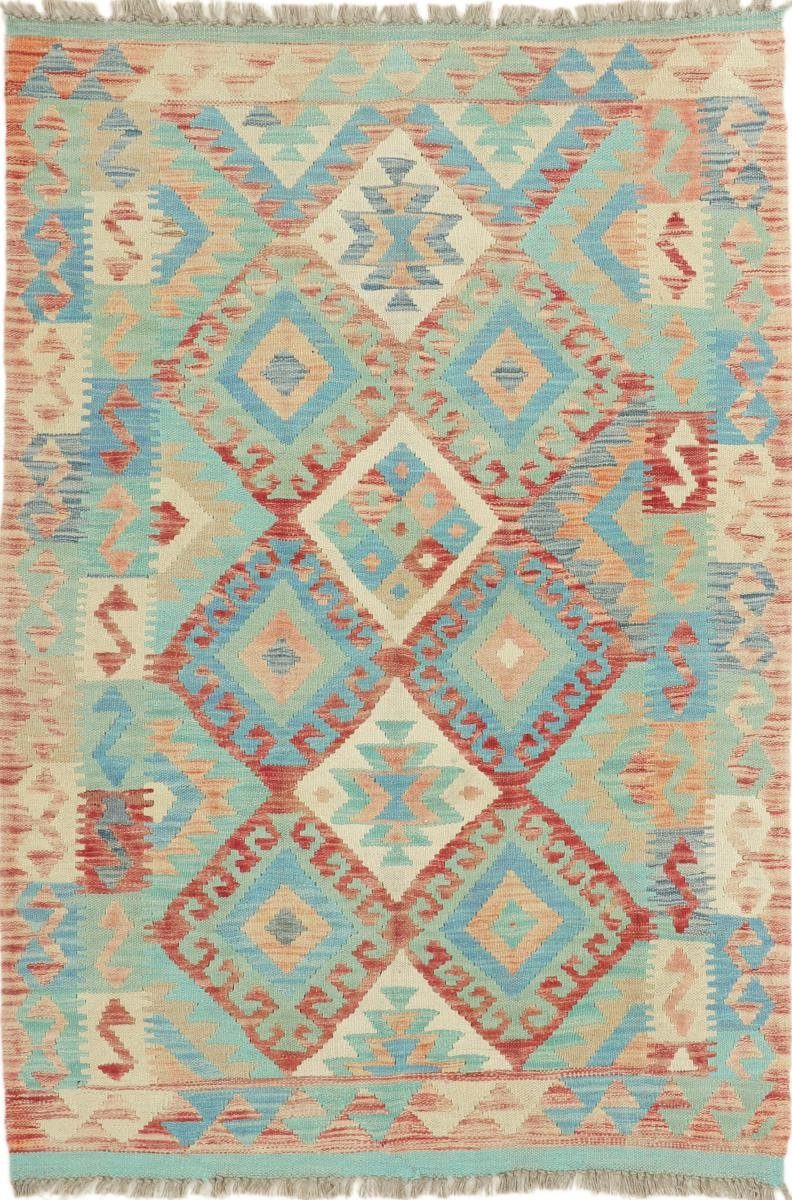 Orientteppich Kelim Afghan Heritage Orientteppich, 3 Trading, Nain 105x154 Moderner rechteckig, Handgewebter mm Höhe