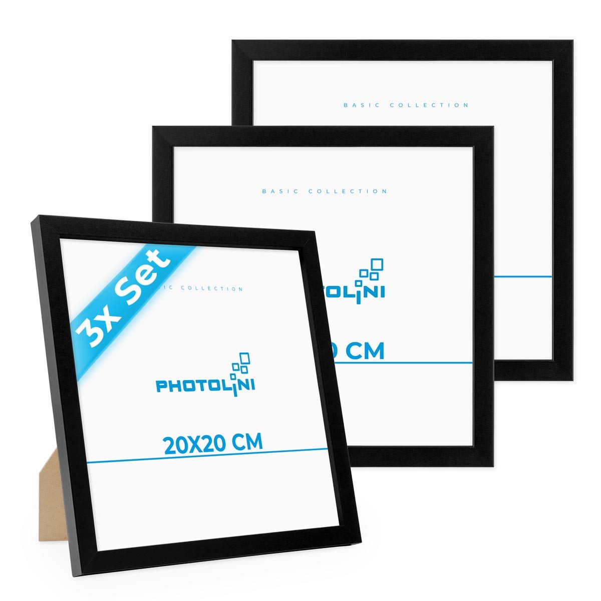 PHOTOLINI Bilderrahmen 3er Set, stabiles MDF-Holz, günstig online kaufen