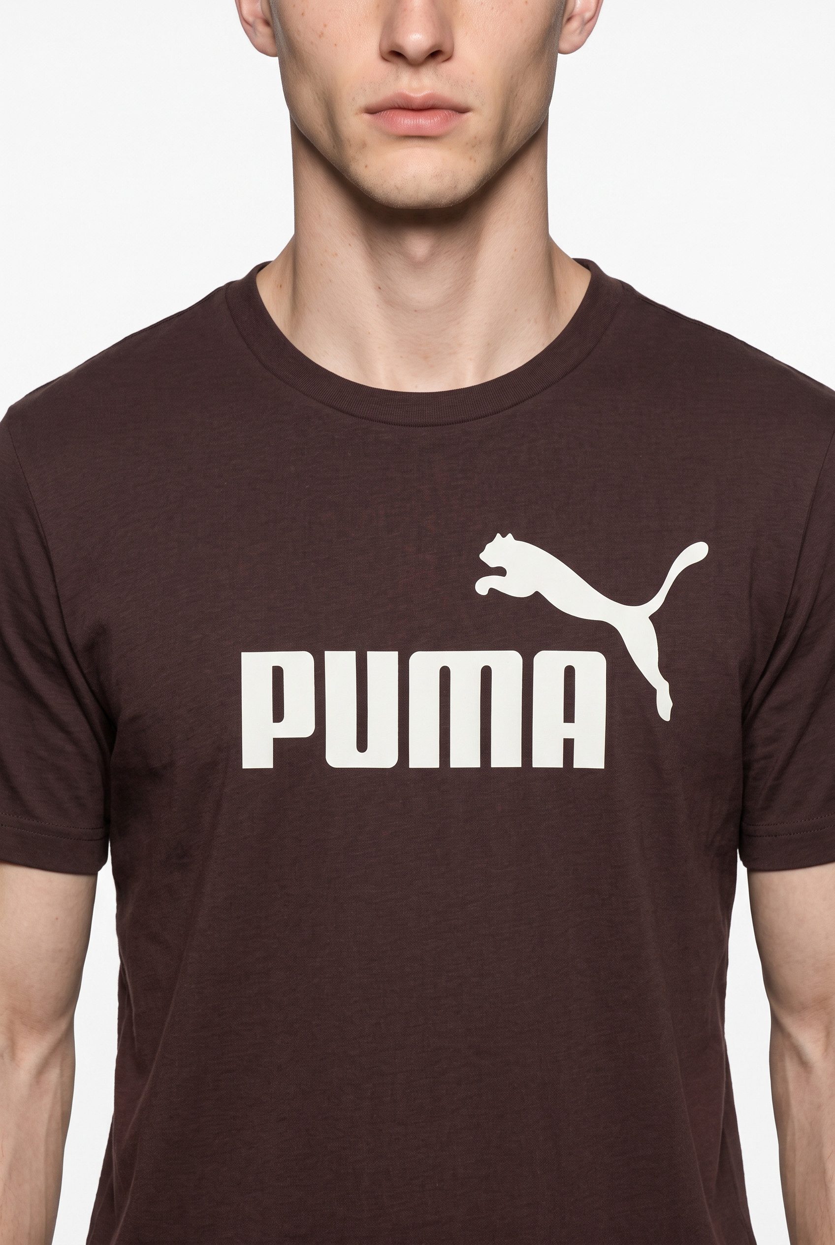 PUMA T-Shirt ESS NO 1 LOGO TEE S mit Rundhalsausschnitt, Kurzarm – Bild 3 von 5
