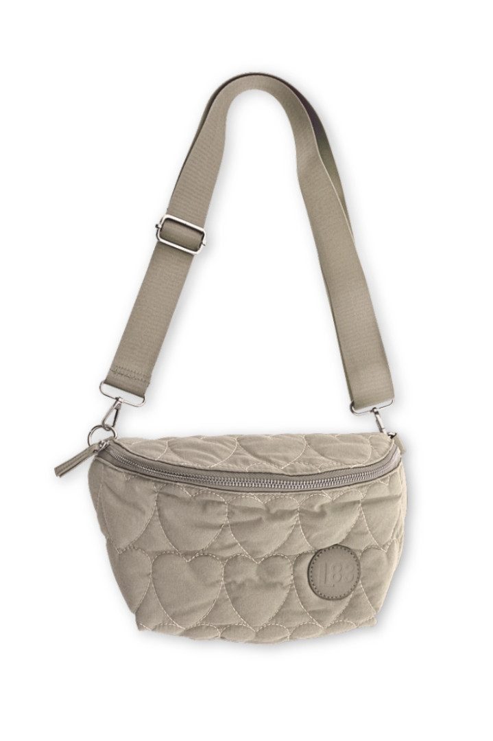 Lot83 Handtasche Crossbody Tasche - JILL - altrosa, jeans, mint, taupe