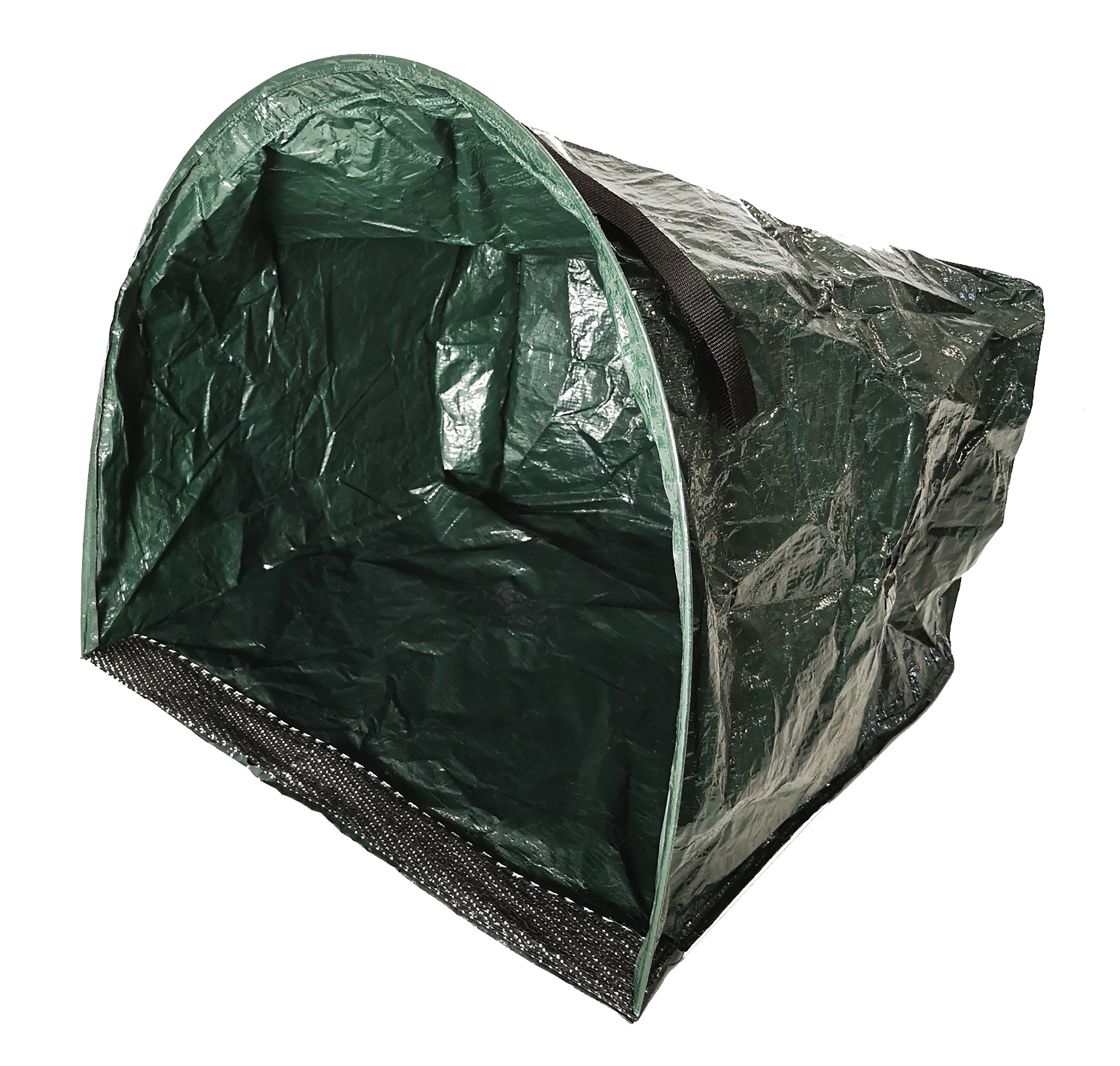 sesua Gartensack Gartenabfallsack Laubsack mit Kehrkante robustes Polyethylengewebe, für Garten, (3-tlg)