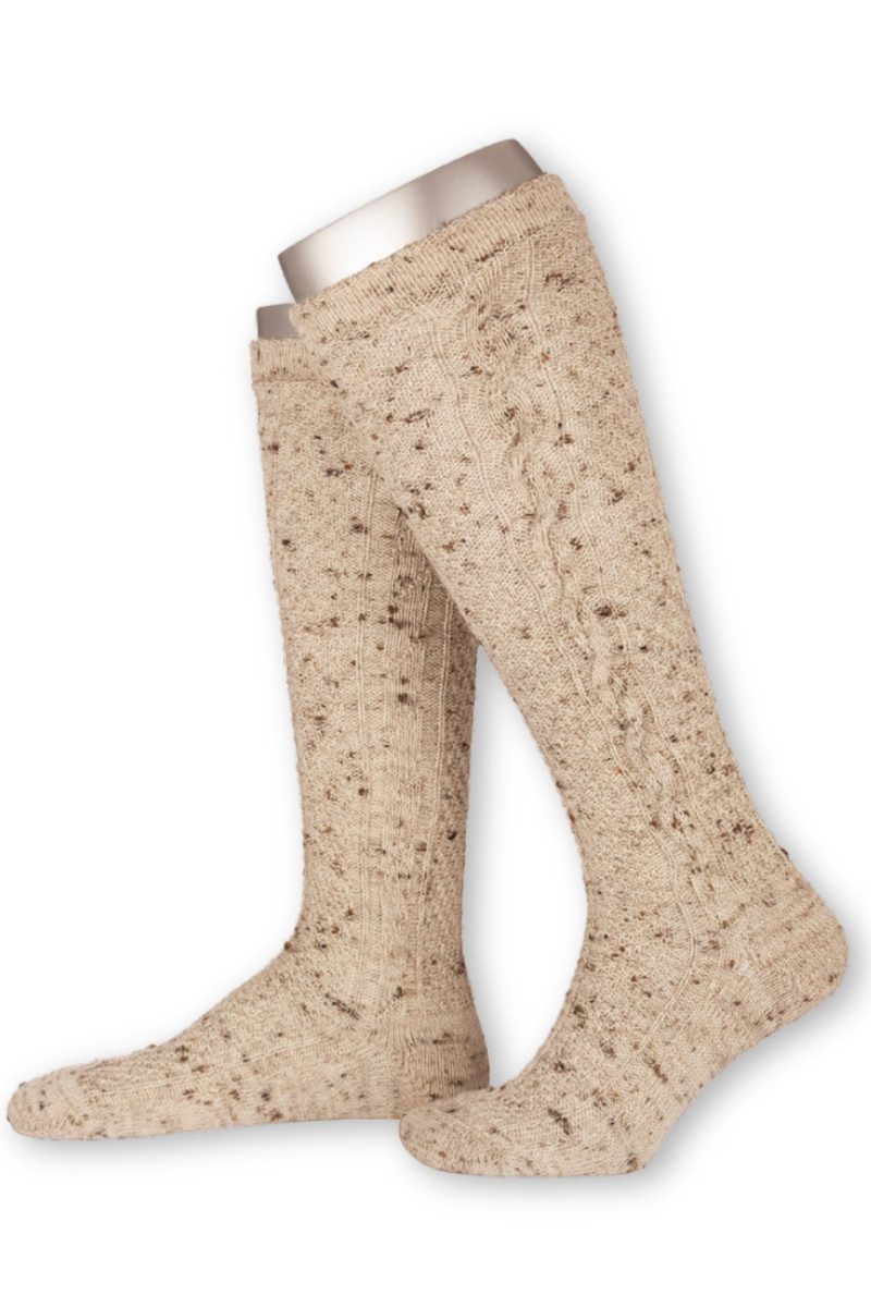 Luise Steiner Trachtensocken Trachten Kniestrümpfe - 3330-9 - beige günstig online kaufen