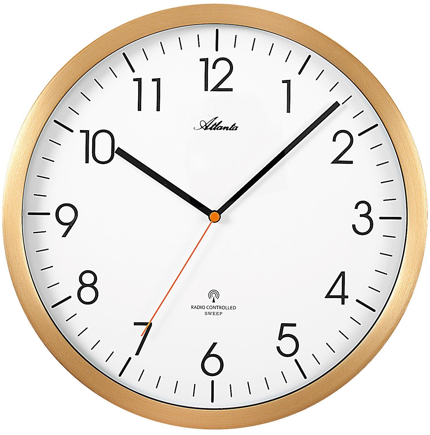 Atlanta Funkwanduhr Funk günstig online kaufen