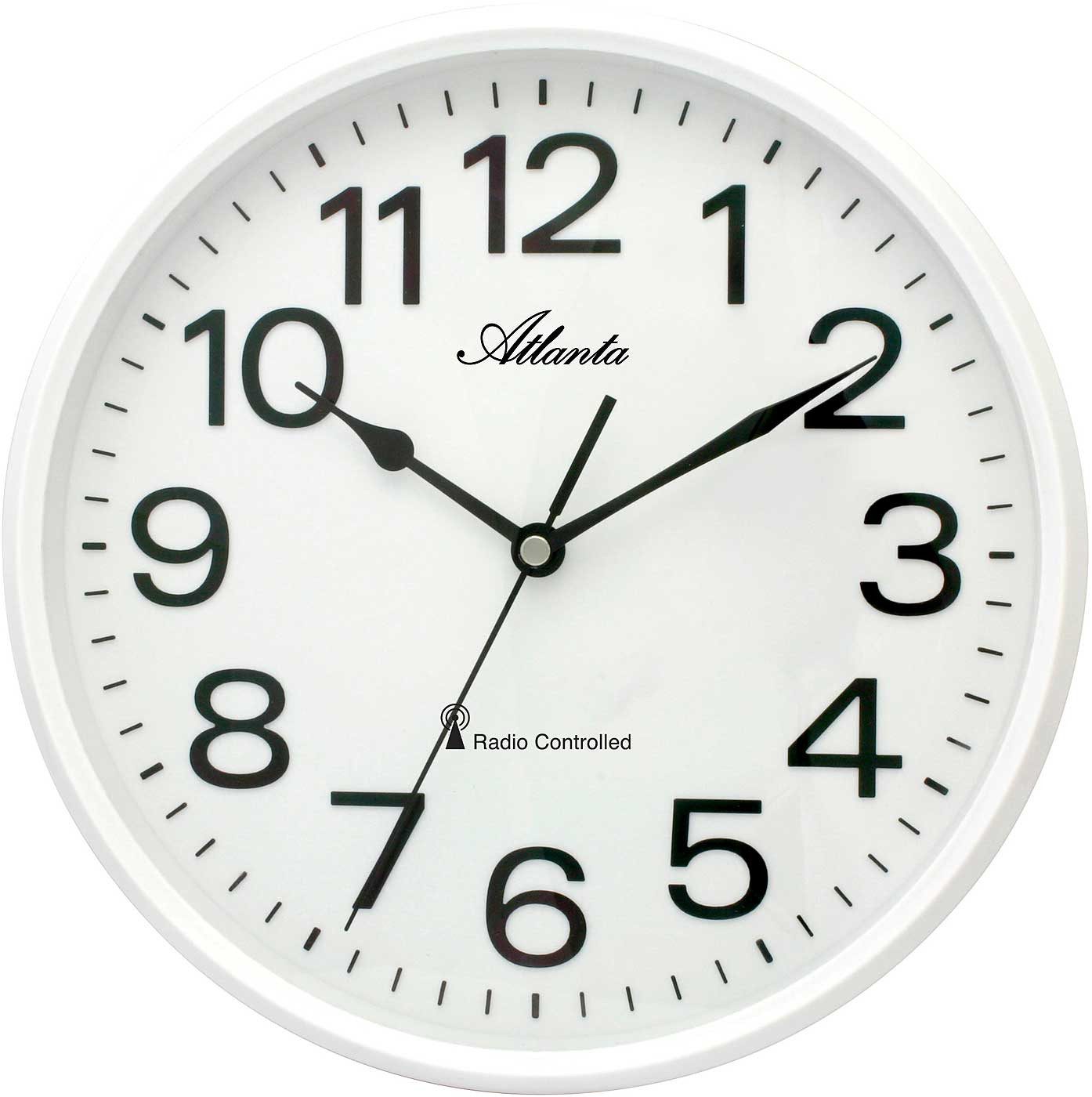 Wanduhr Wanduhr GehÃ¤usedurchmesser 25,5 cm - Atlanta Modell: 4378/0