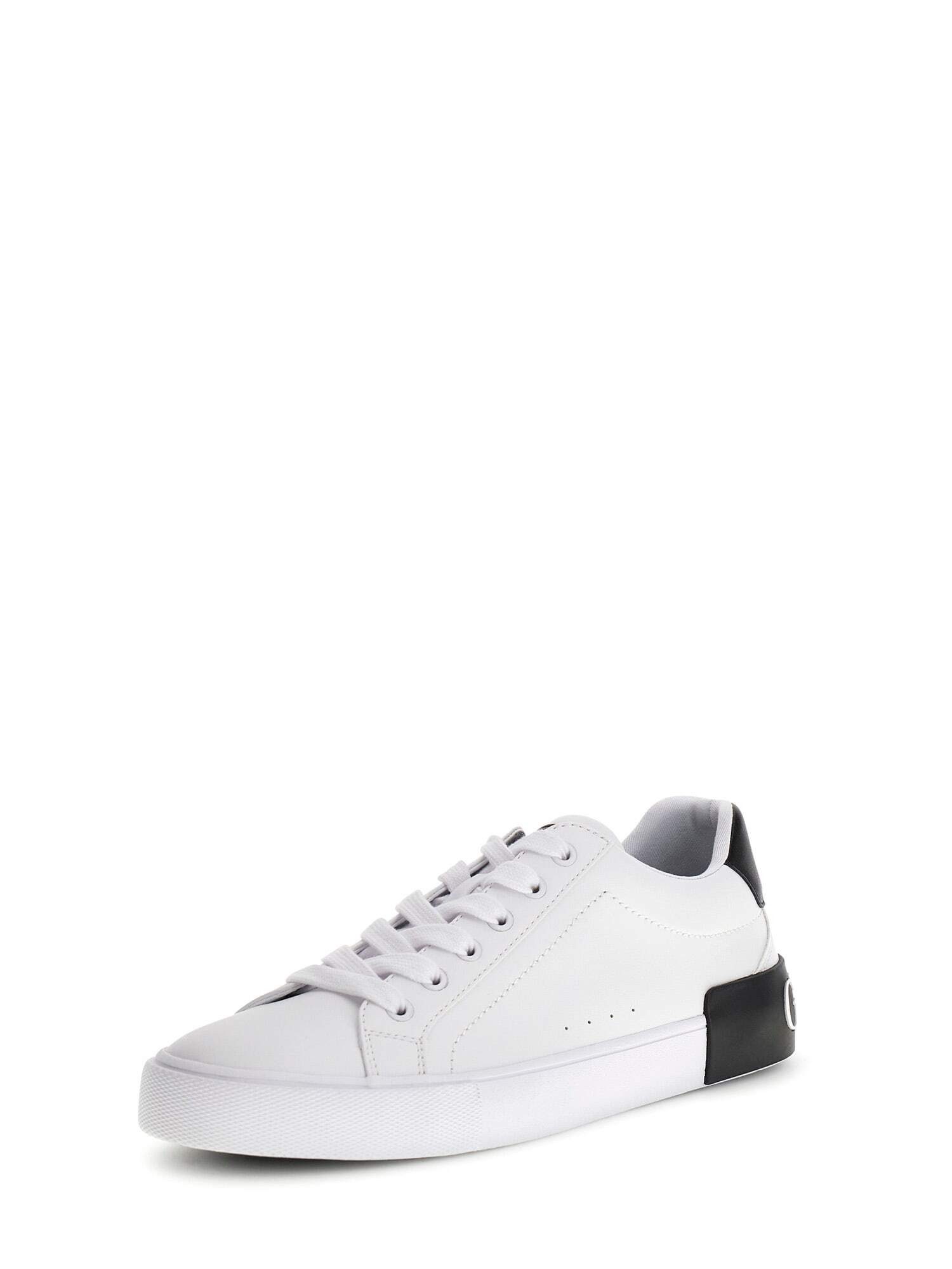 Guess PANCHO Sneaker Freizeitschuh, Halbschuh, Schnürschuh mit markantem Logo an der Ferse
